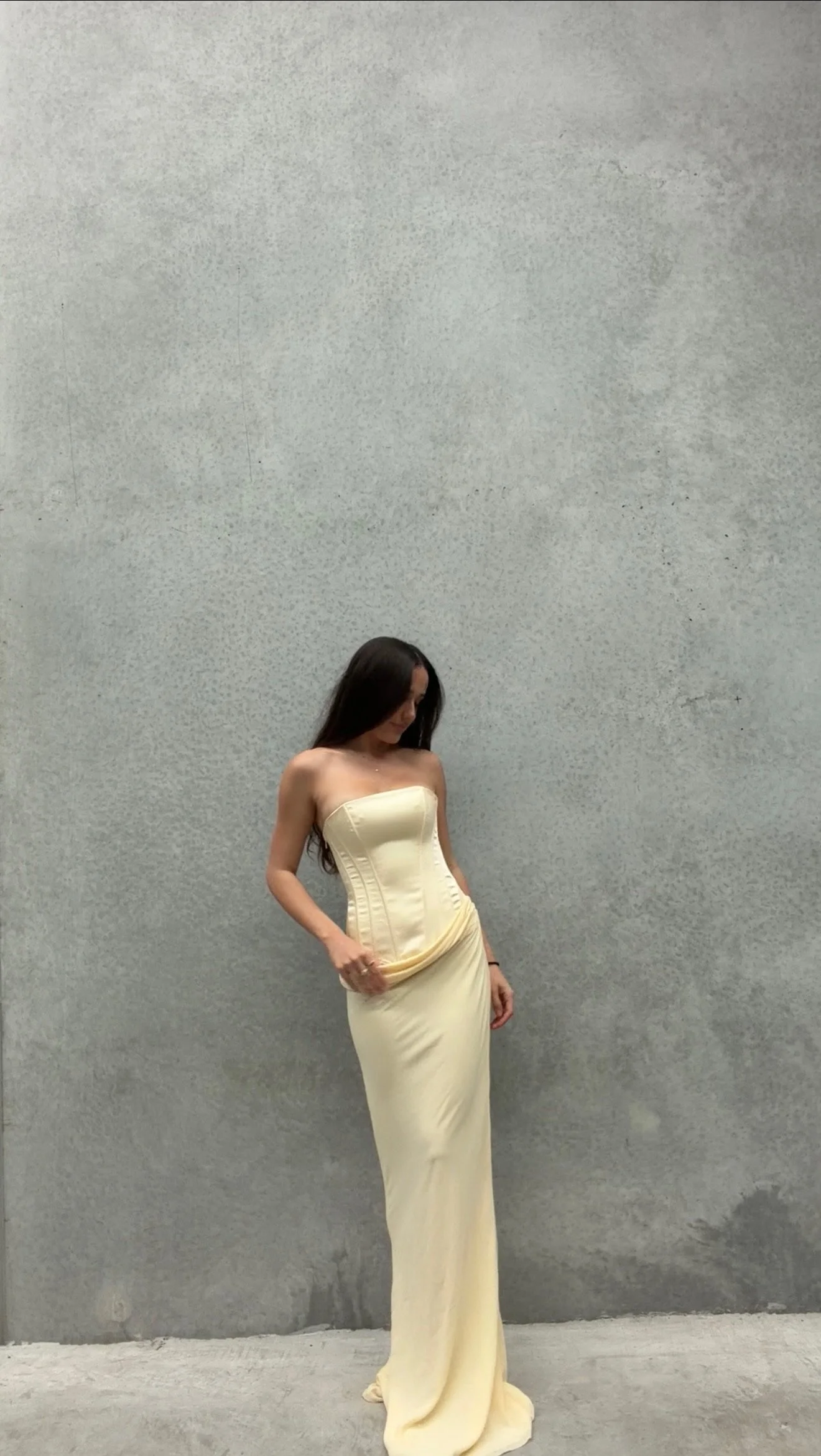 Clara Maxi in Yellow