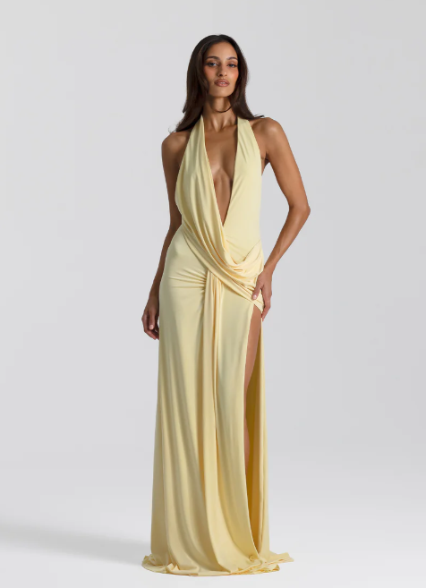 Natalie Rolt Winowa Gown in Lemon