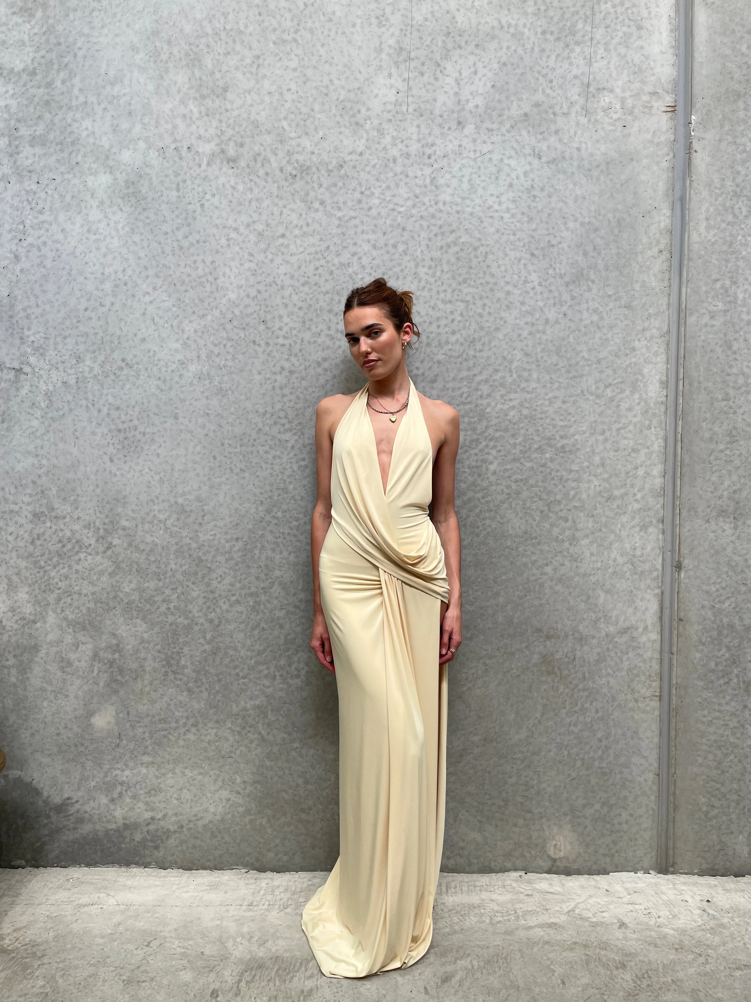 Natalie Rolt Winowa Gown in Lemon