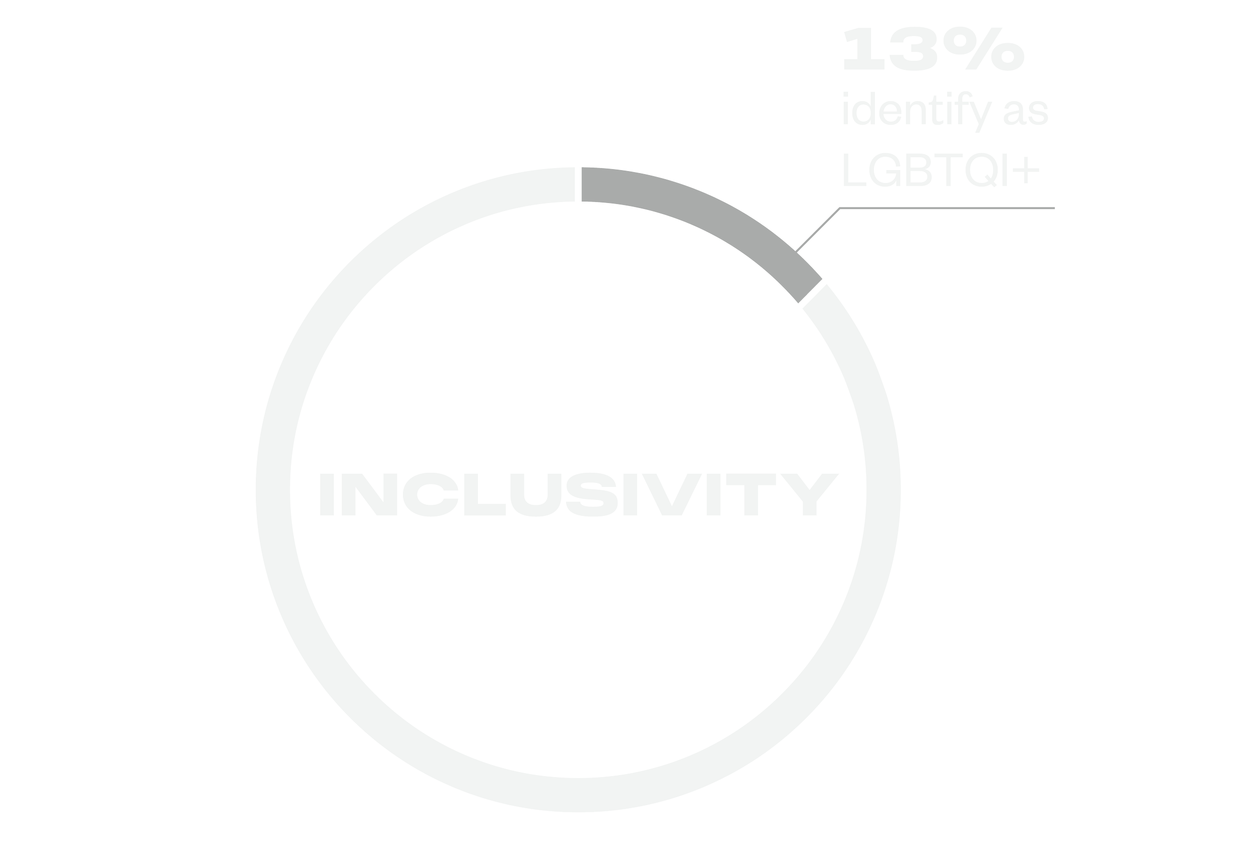 Infographic: 13% identify as LGBTQI+