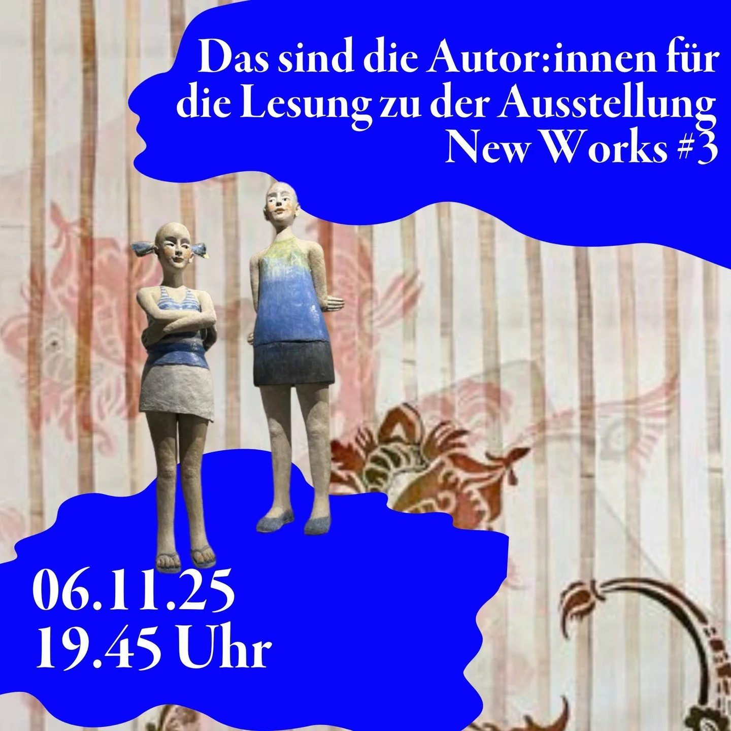 Die Galerie Soussol im Literaturhaus pr&auml;sentiert zw&ouml;lf verschiedene Positionen aus der Schweizerischen Gesellschaft Bildender K&uuml;nstlerinnen.
Die Schriftsteller*innen Christine Rinderknecht, Claudia Storz und Hansj&ouml;rg Schertenleib 