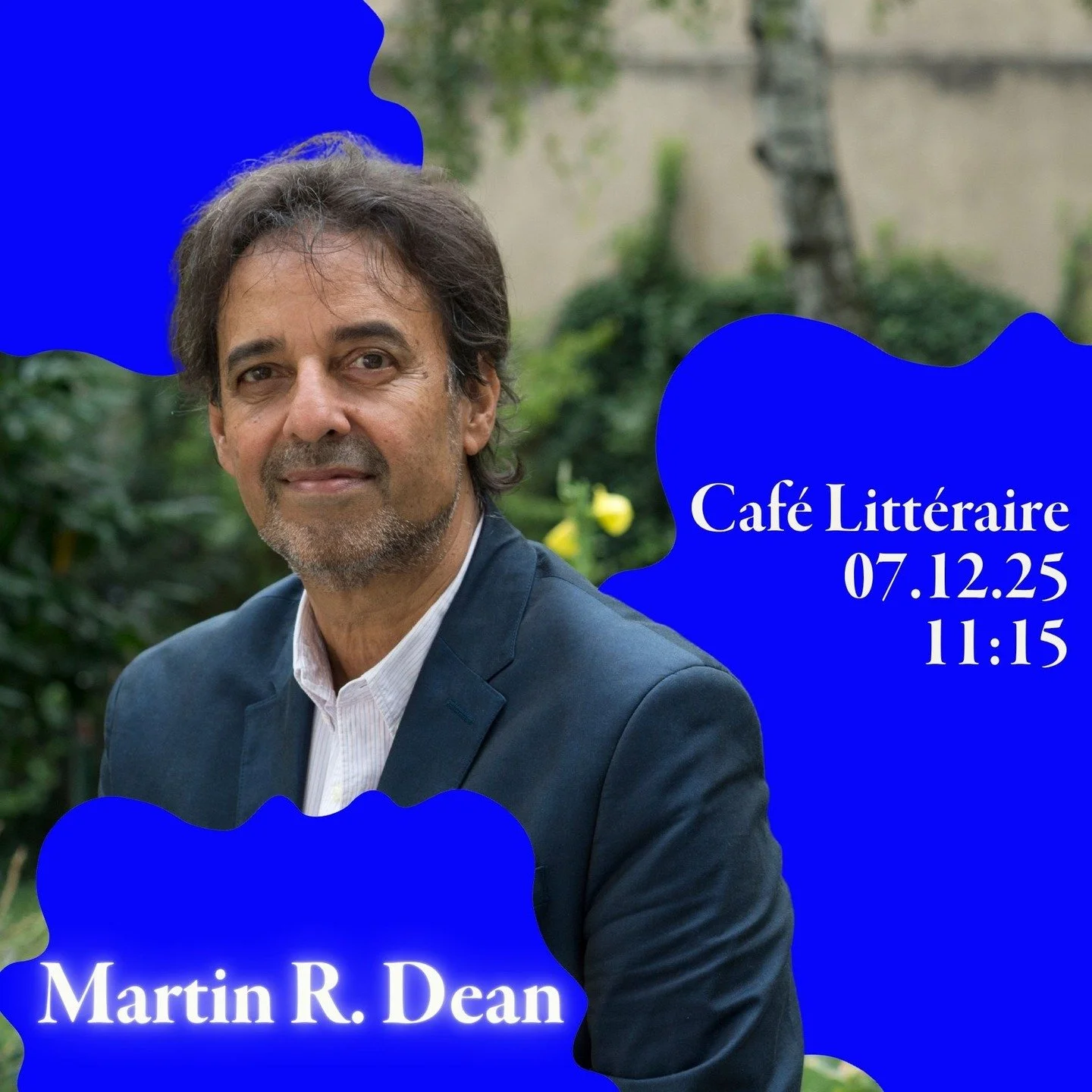Caf&eacute; Litt&eacute;raire mit Martin R. Dean 
Nach dem Tod der Mutter findet der Erz&auml;hler in einer Schublade ein Album mit Fotos seiner fr&uuml;hen Kindheit, die er auf der Karibikinsel Tri-nidad und Tobago verbracht hat. Als junge Frau hatt