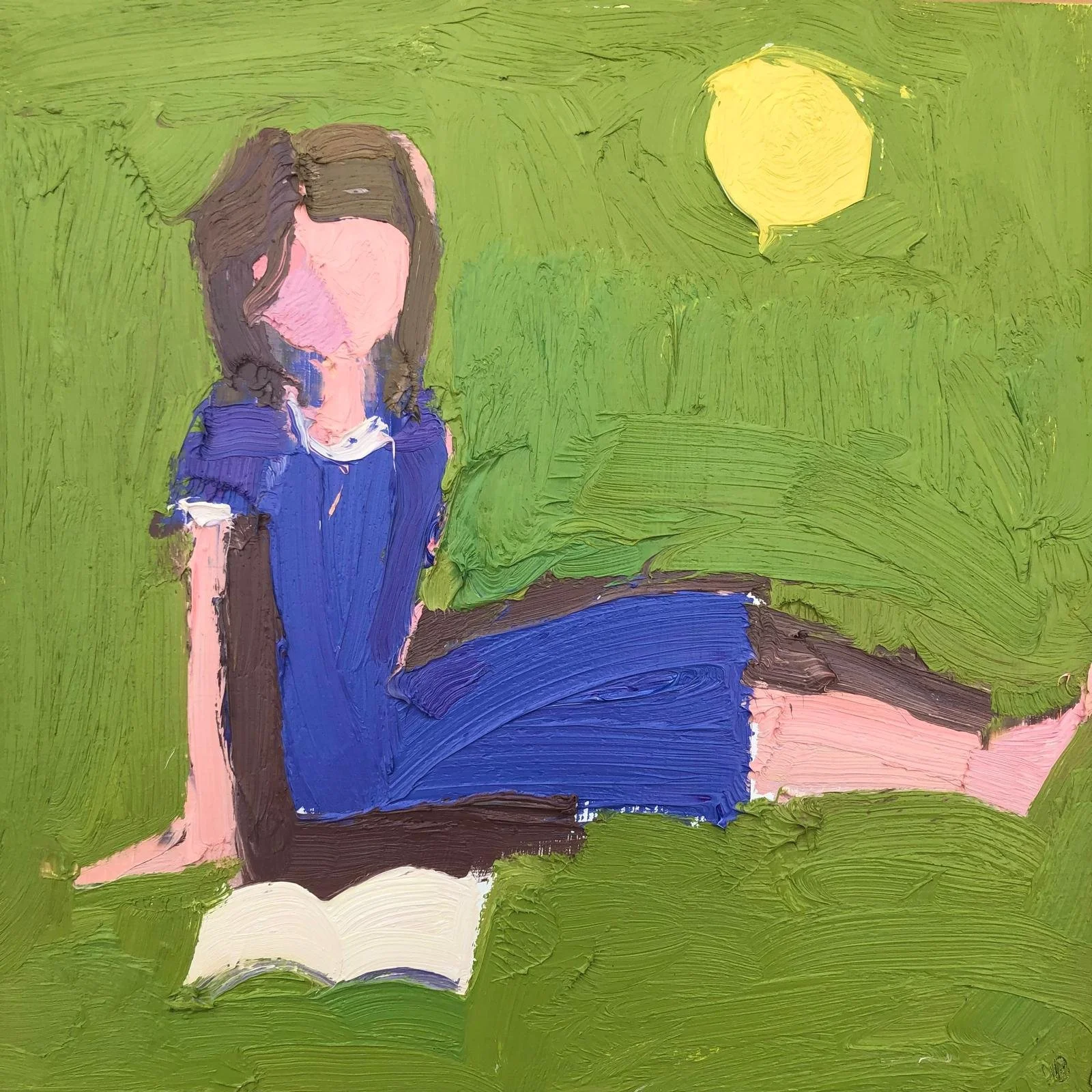 One Summer’s Day. Oil on board. 15 x 16 inches. £3200