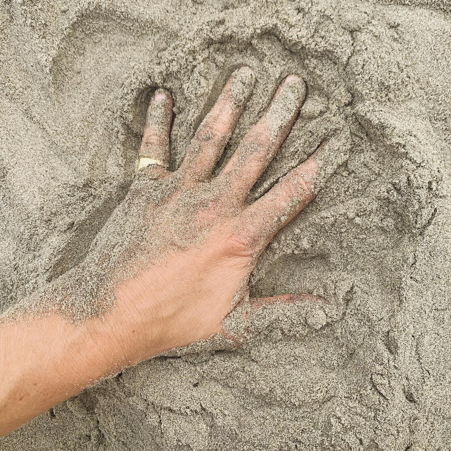 The Earth of my body remembers.

Through my body I discover my holiness.
On this earth we remember our wholeness.

Barefeet,
Pressed against Her
Footprints marked in sand,
The bones of my body
Formed
Like ancient stones 
Lining Her riverbed,
Shaped
B