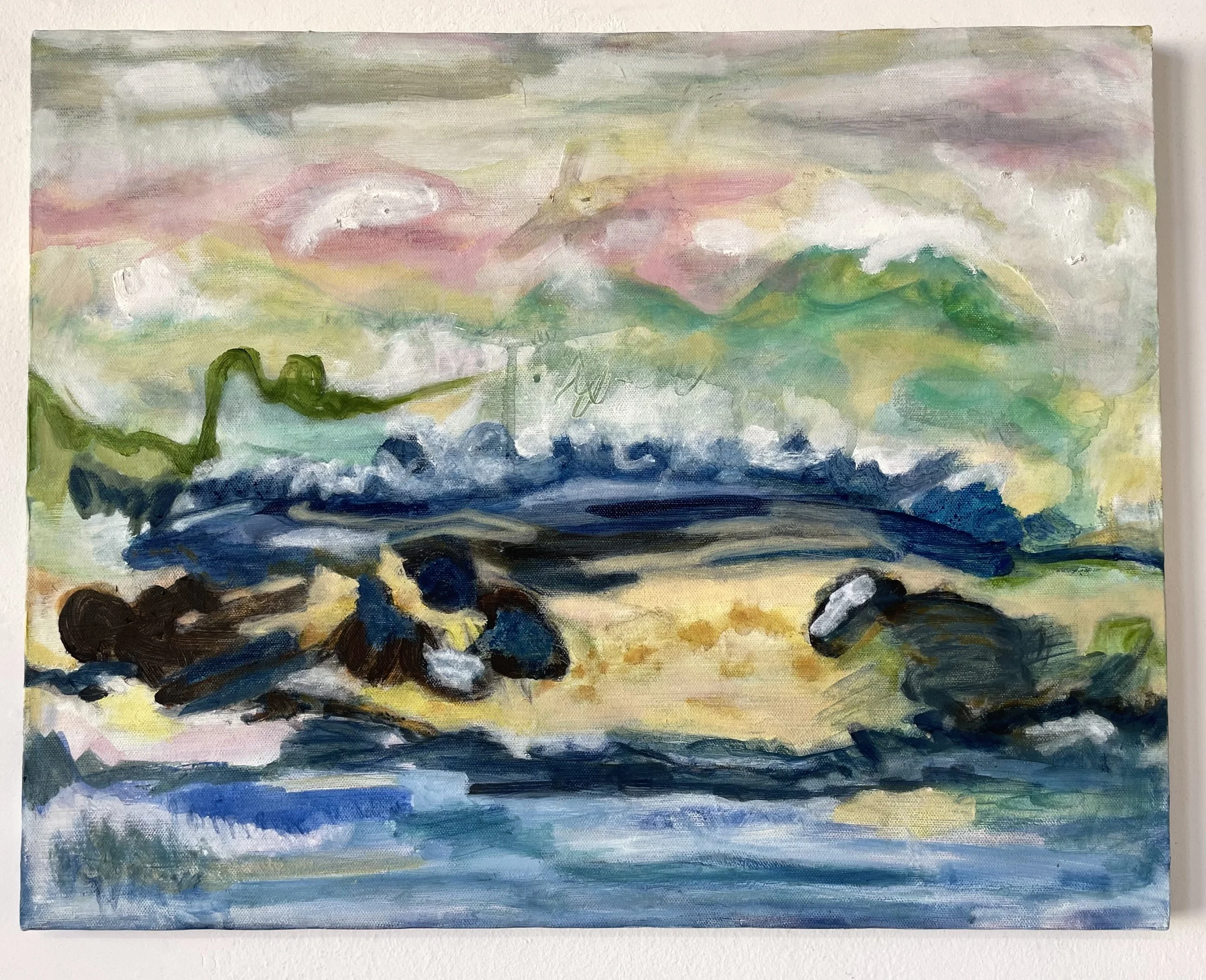 A place.
 Oil on canvas 
16" x 20"
2026