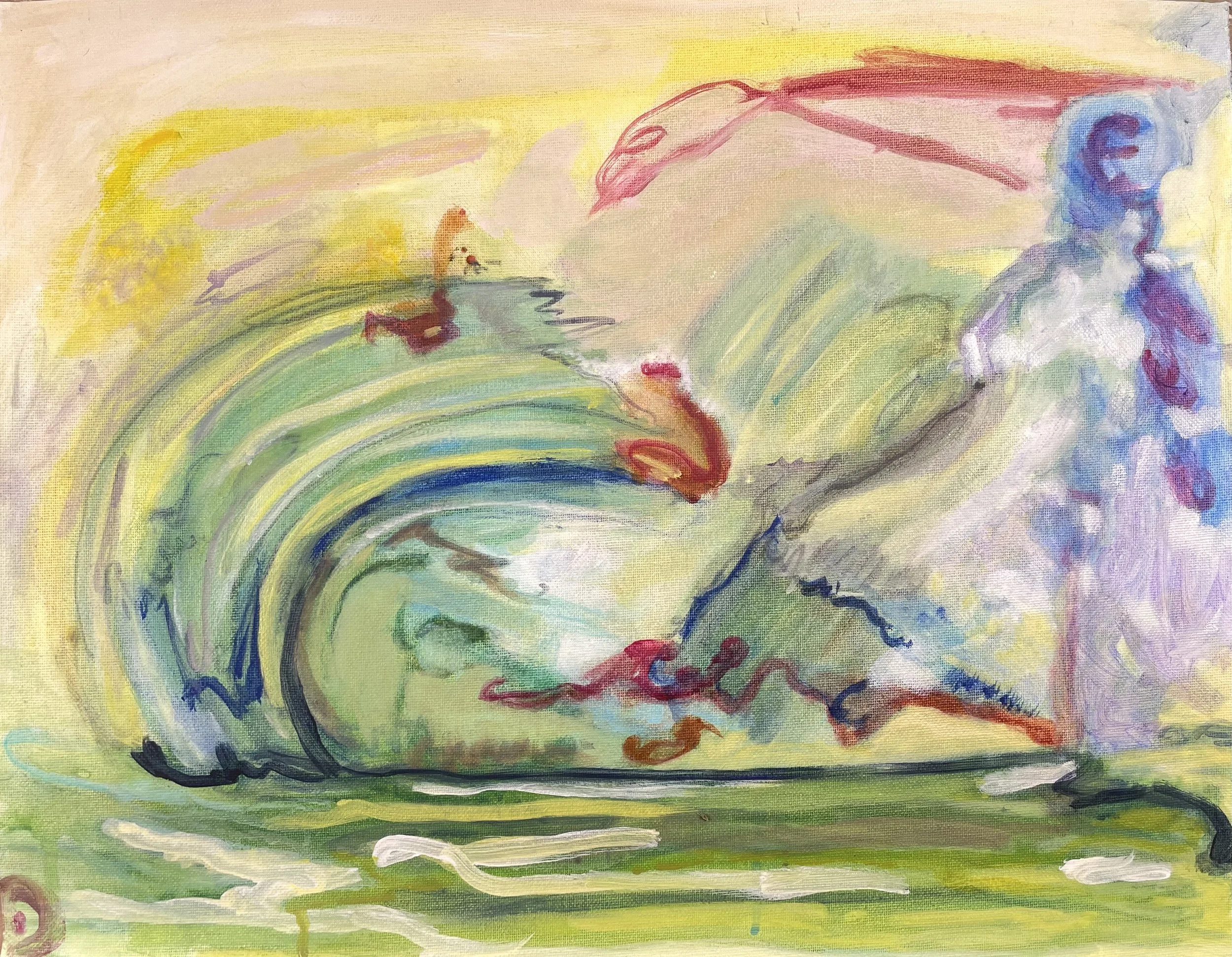 unsaid
 Oil on canvas 
18" x 14"
2026