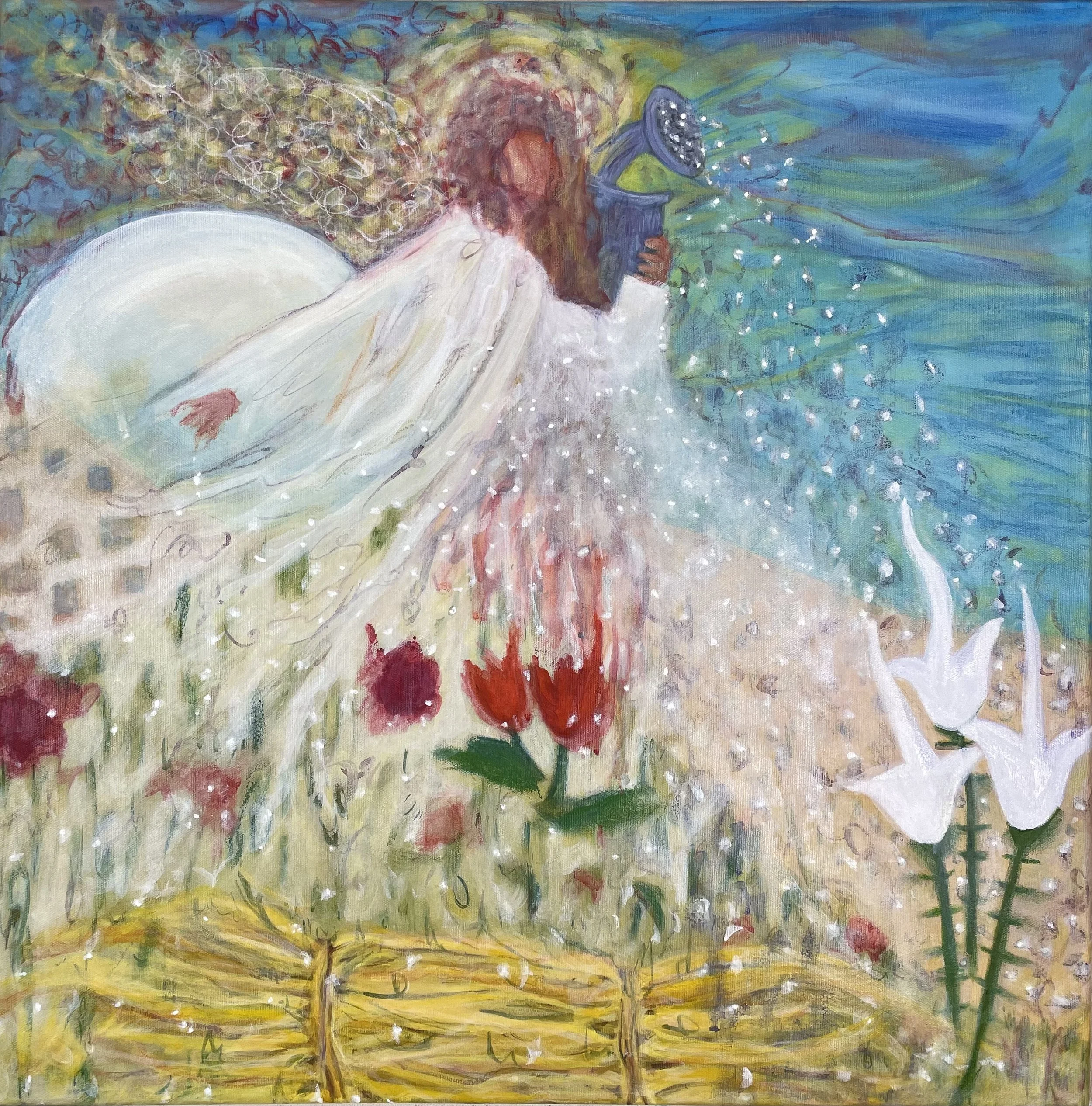 Earth day
 Oil on canvas 
24" x 24"
2025