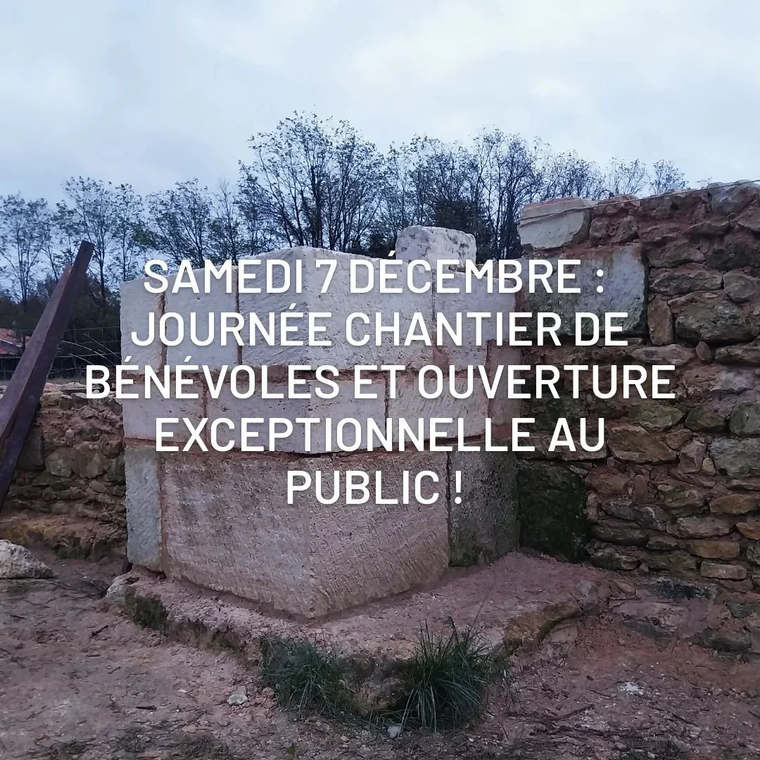 A la Lande de Fronsac (33) profitez de cette journ&eacute;e pour d&eacute;couvrir l'avanc&eacute;e de nos b&acirc;timents et rencontrer l'&eacute;quipe du chantier et les b&eacute;n&eacute;voles. 

Et si la froidure est l&agrave;, vous pourrez vous r
