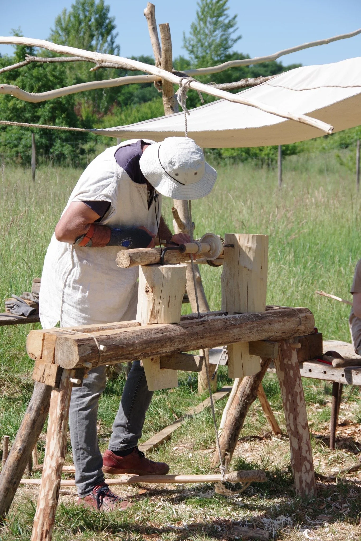 Démonstration Tour à bois