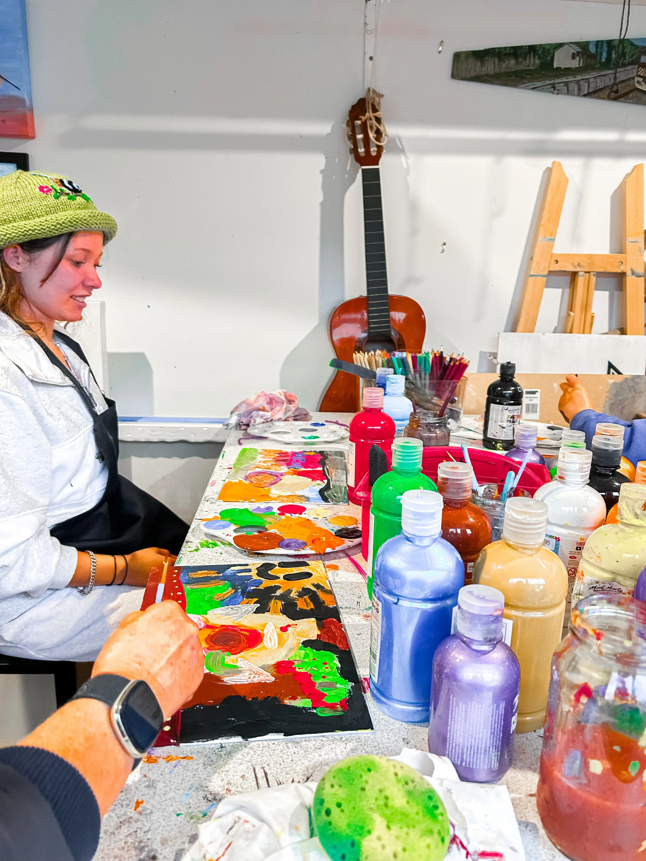 Creative art sessions and groups for kids at Art by Chelsea Anne's Studio in Wonthaggi, on the Bass Coast.
