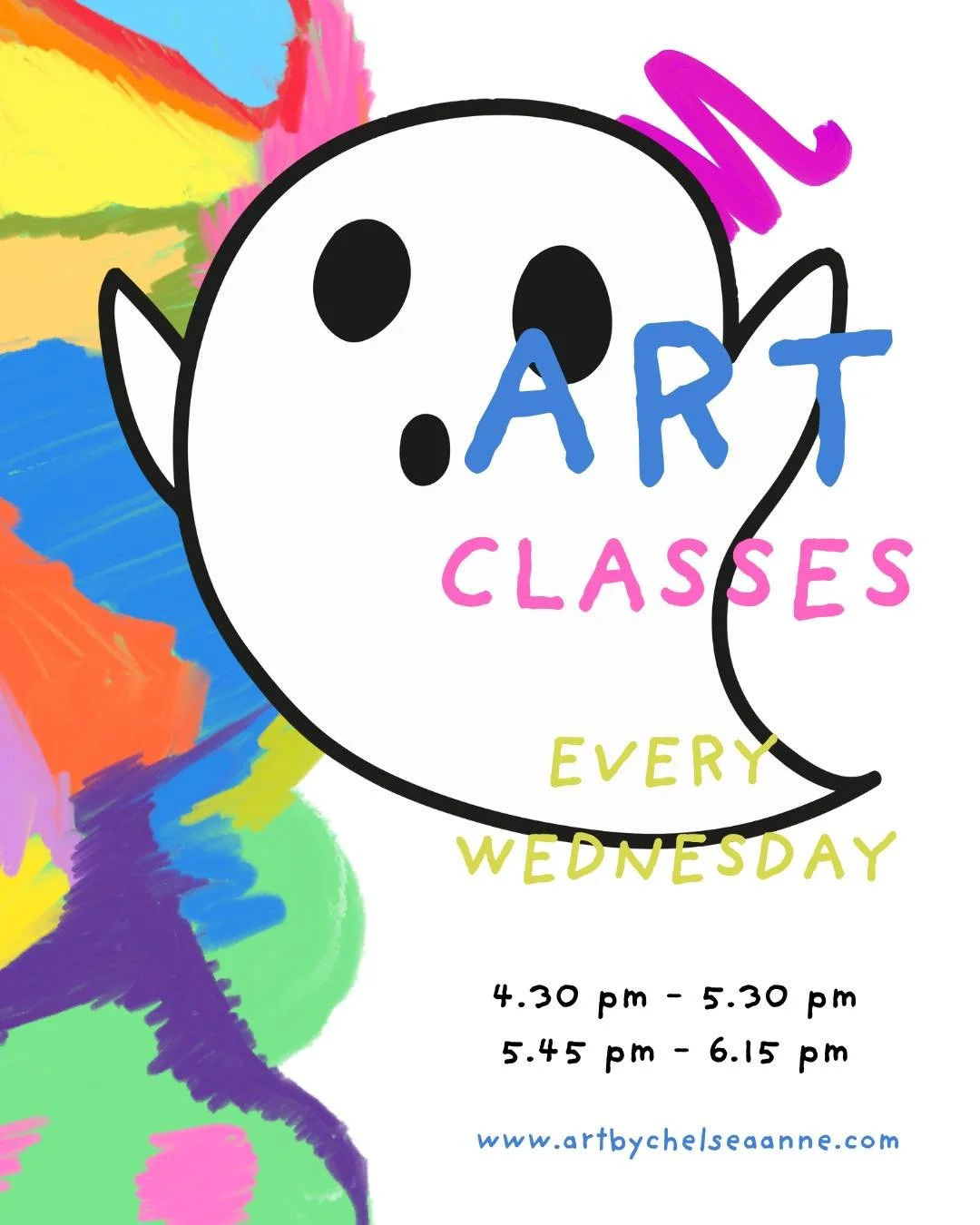 A little Halloween magic is happening in the studio this week! 🎃

We&rsquo;ll be creating our own spooky (or silly!) Halloween characters &mdash; I can&rsquo;t wait to see what the kids dream up 🧡

Please remember to book ahead to secure your spot 