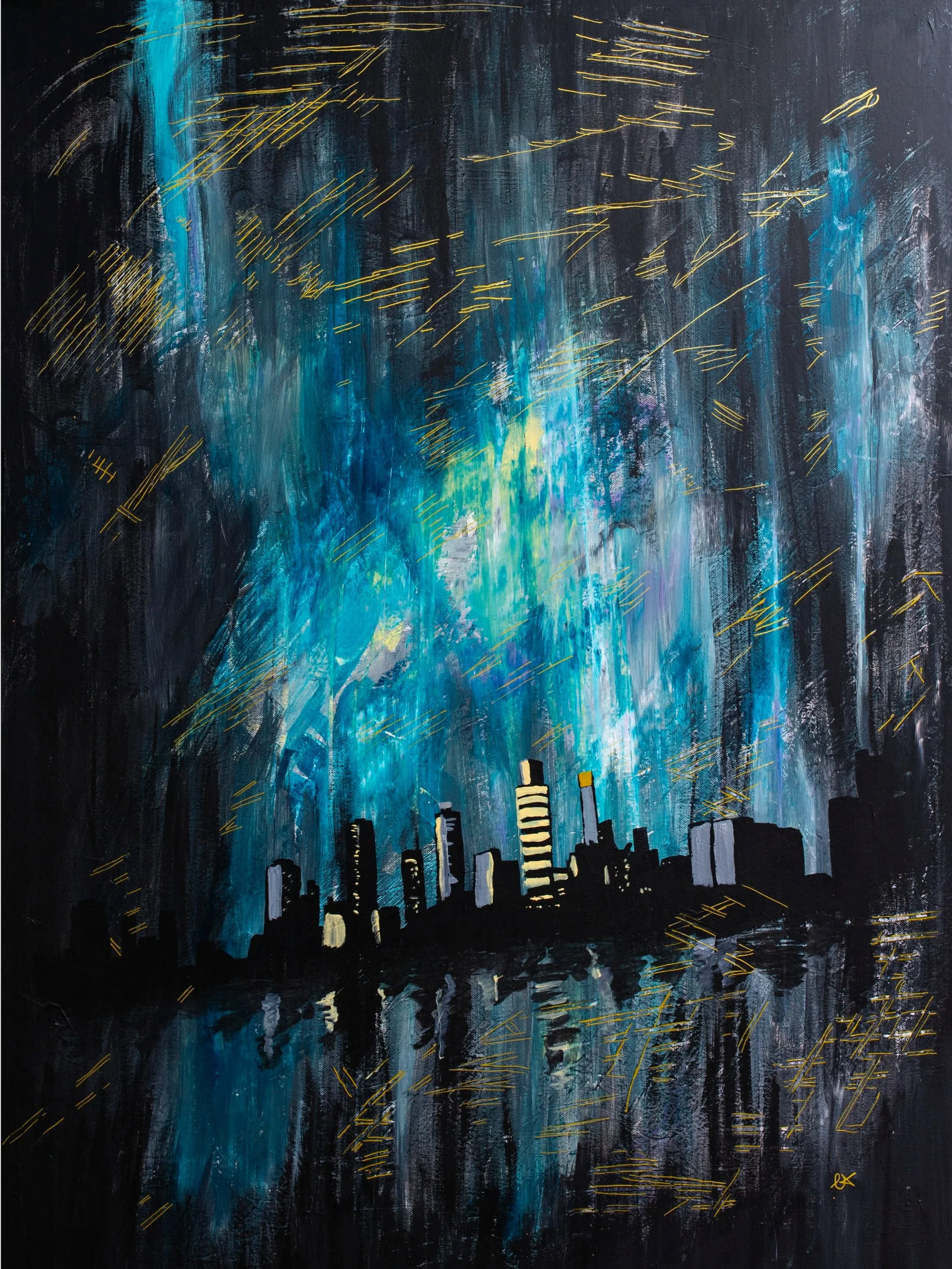 Canvas art, painting, and print. Abstract, Melbourne