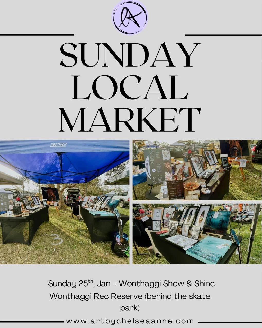 We are keeping it local this weekend, with the Wonthaggi Show &amp; Shine Market this Sunday!

👉 Wonthaggi Rec Reserve (behind the skate park)

👉 8 am - 12 pm!

👉 Attending with Hectic Clothing Australia!

We&rsquo;ll have our popular painted feat
