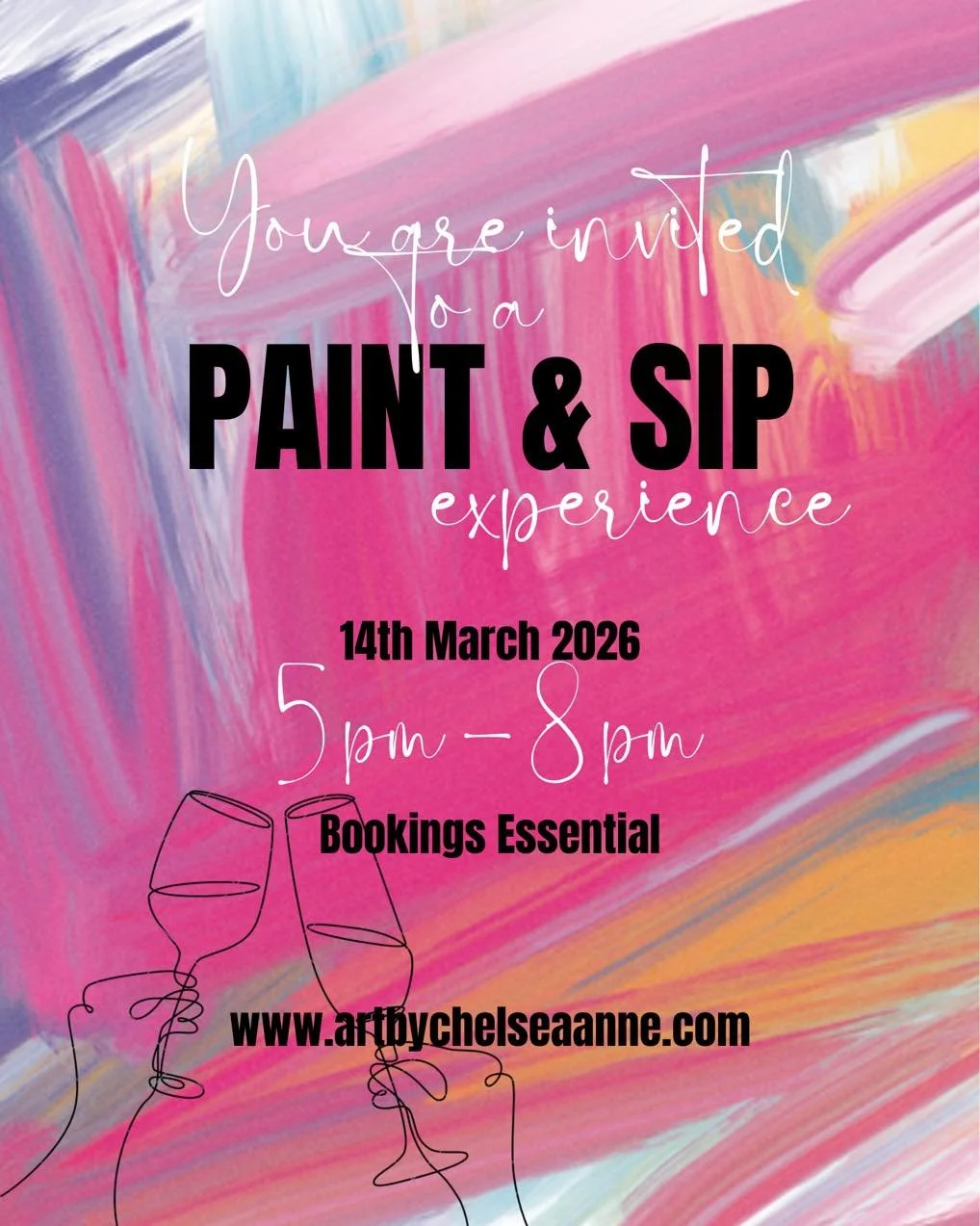 🥂March&rsquo;s Paint and Sip Experience is coming up in just over a week! 

Make sure you&rsquo;ve got your tickets ready for a night of painting fun! 🎨

If you haven&rsquo;t grabbed yours yet, get them here 👉 https://www.eventbrite.com.au/e/paint