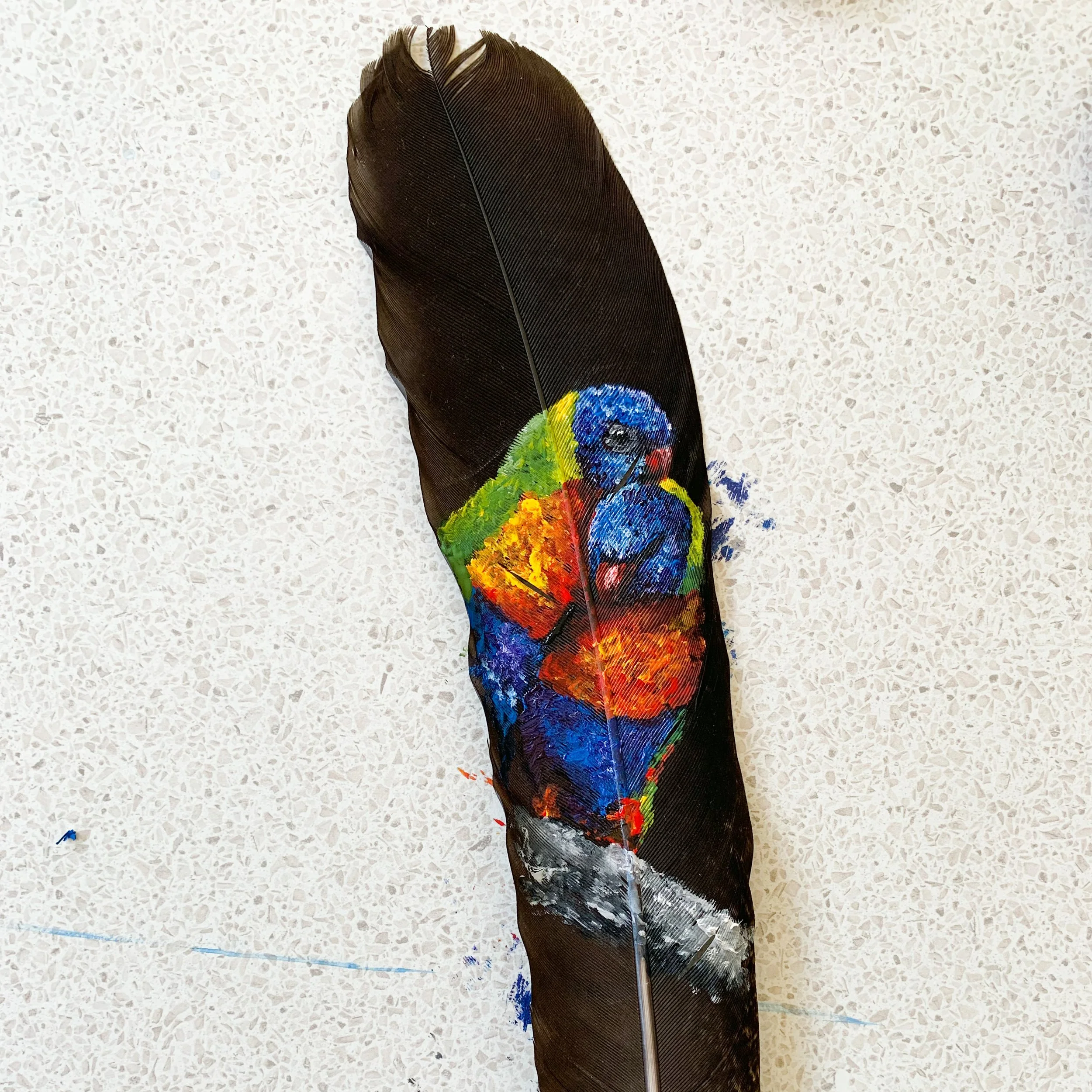 Paint Your Own Feather