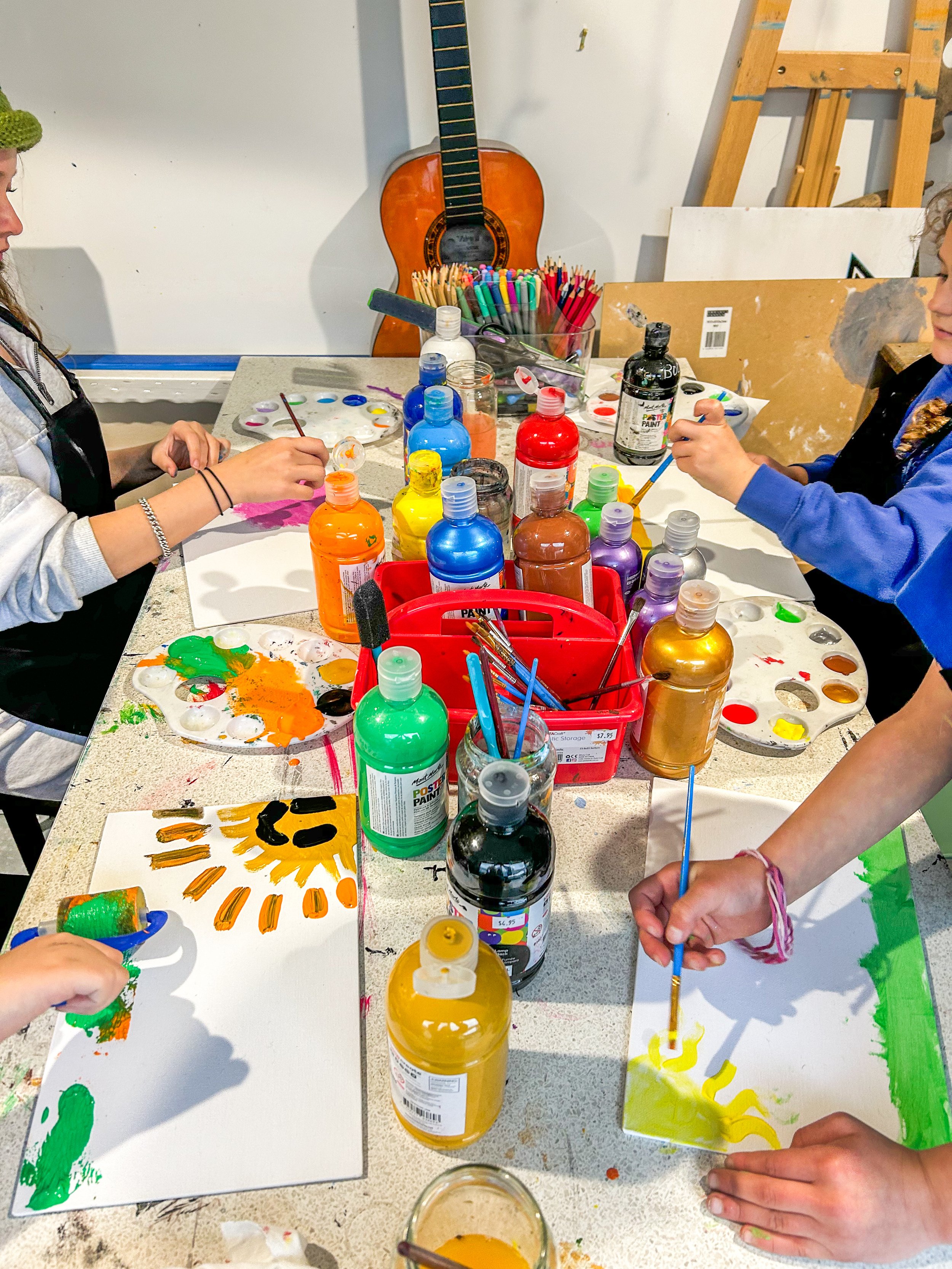 Creative art sessions and groups for kids at Art by Chelsea Anne's Studio in Wonthaggi, on the Bass Coast.


