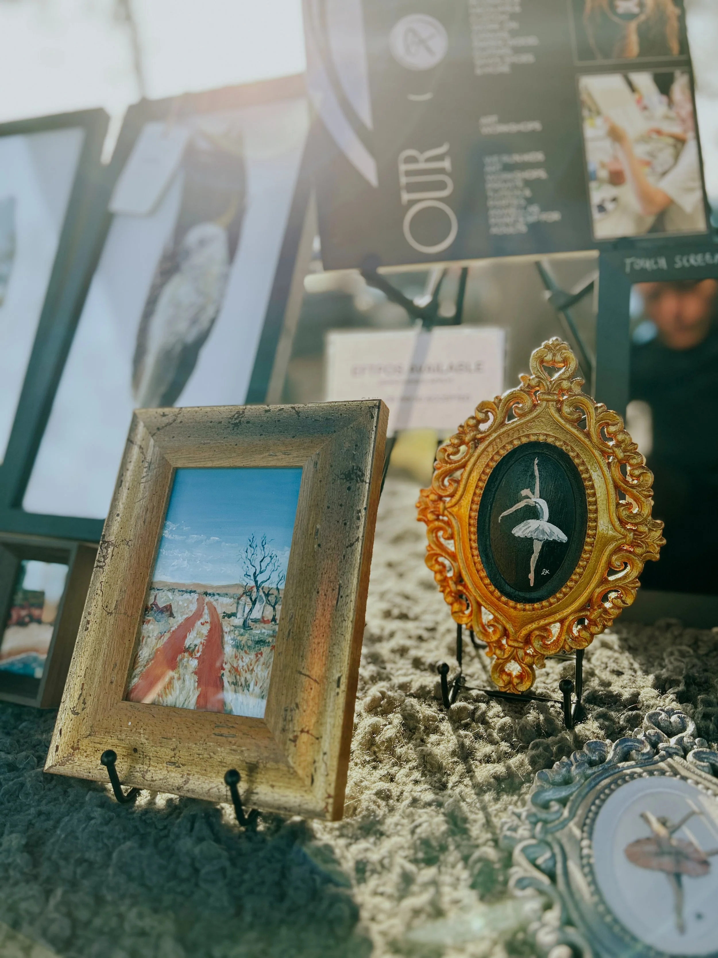 Art display from Art by Chelsea Anne on the Bass Coast