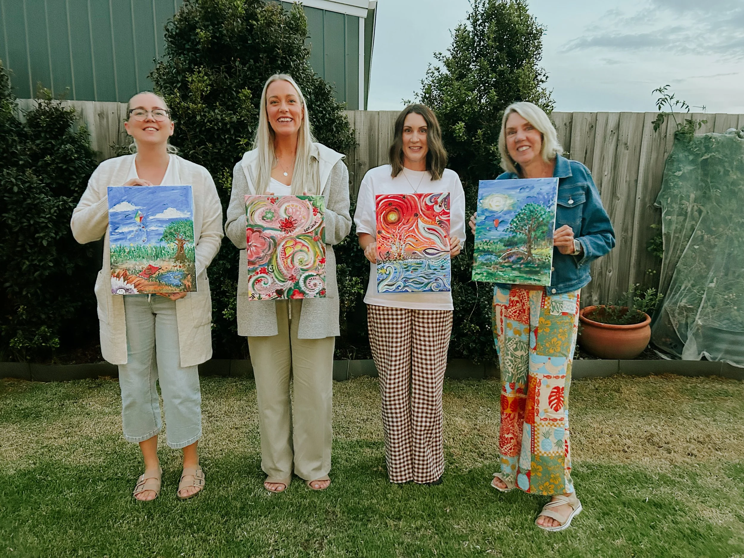 Paint and Sip workshop with Art by Chelsea Anne in Wonthaggi, Bass Coast