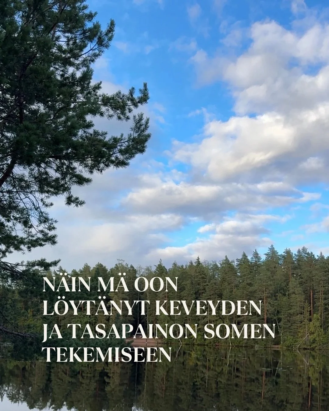 Somen tekeminen ei kevenny sill&auml;, ett&auml; teet enemm&auml;n. Se kevenee vasta kun sun nykyist&auml; tapaa muutetaan. ✨

Kun somella ei ole selke&auml;&auml; rutiinia, se j&auml;&auml; helposti py&ouml;rim&auml;&auml;n mieleen ja kuormittaa sun