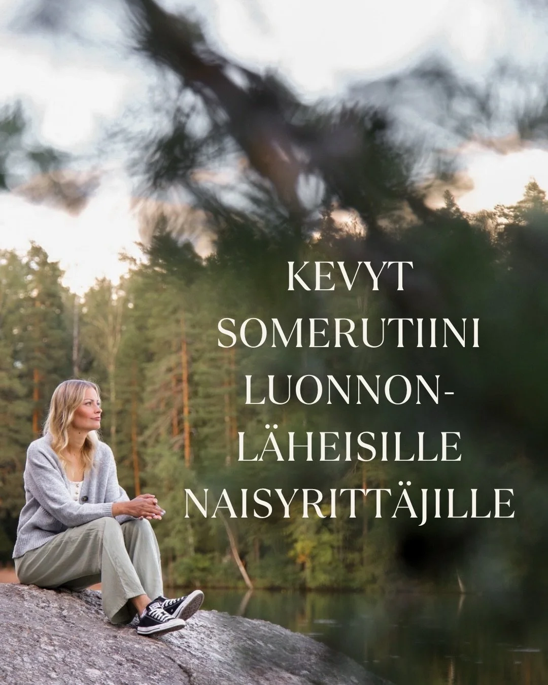 M&auml; en ole t&auml;&auml;ll&auml; lis&auml;&auml;m&auml;ss&auml; sun tekemist&auml;. M&auml; oon t&auml;&auml;ll&auml; kevent&auml;m&auml;ss&auml; sit&auml;. 🦋

Kevyt somerutiini on 1:1-ty&ouml;paja, jossa teemme kuukauden somepostaukset yhdess&a