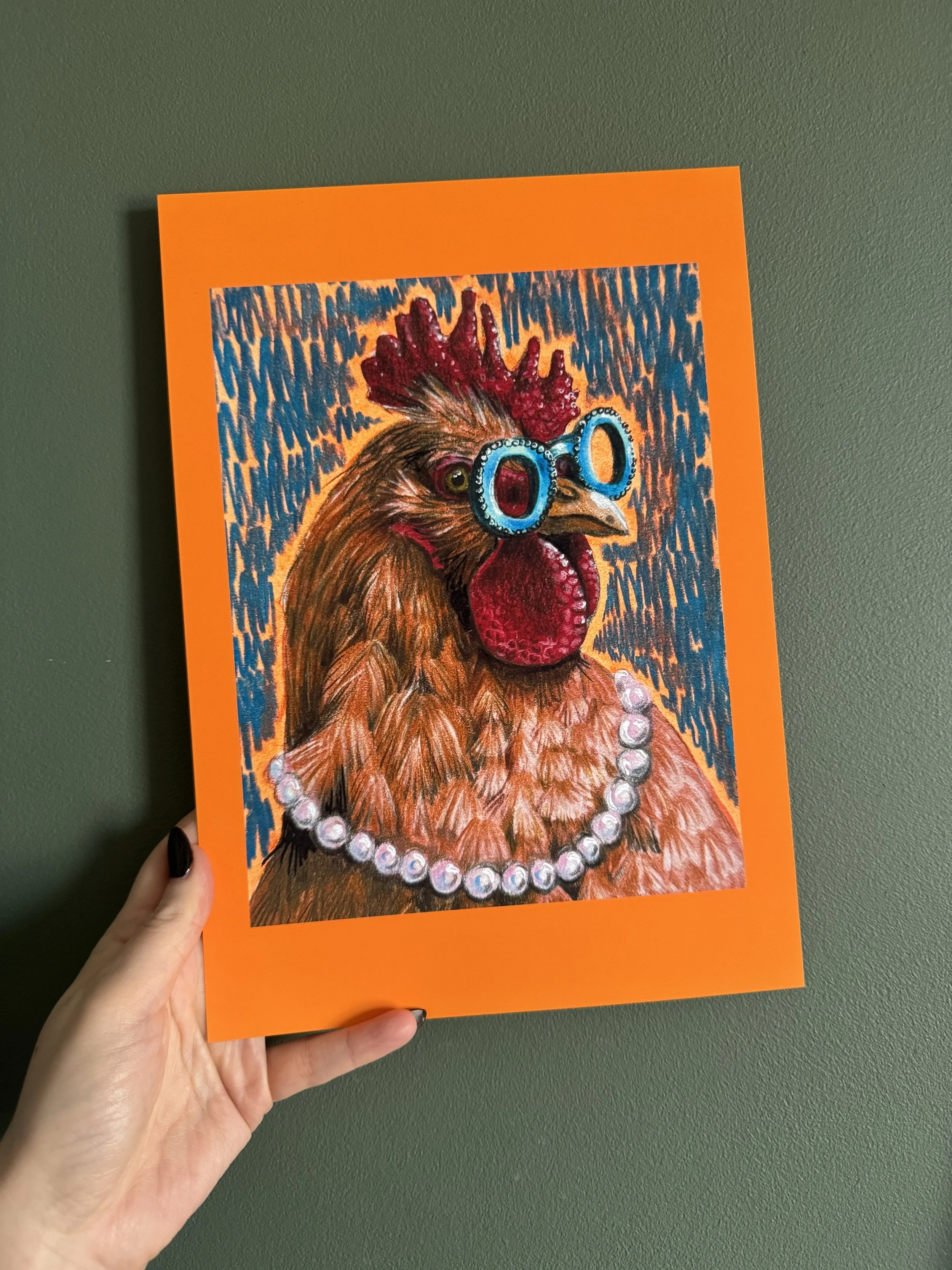 Fowlentino Print