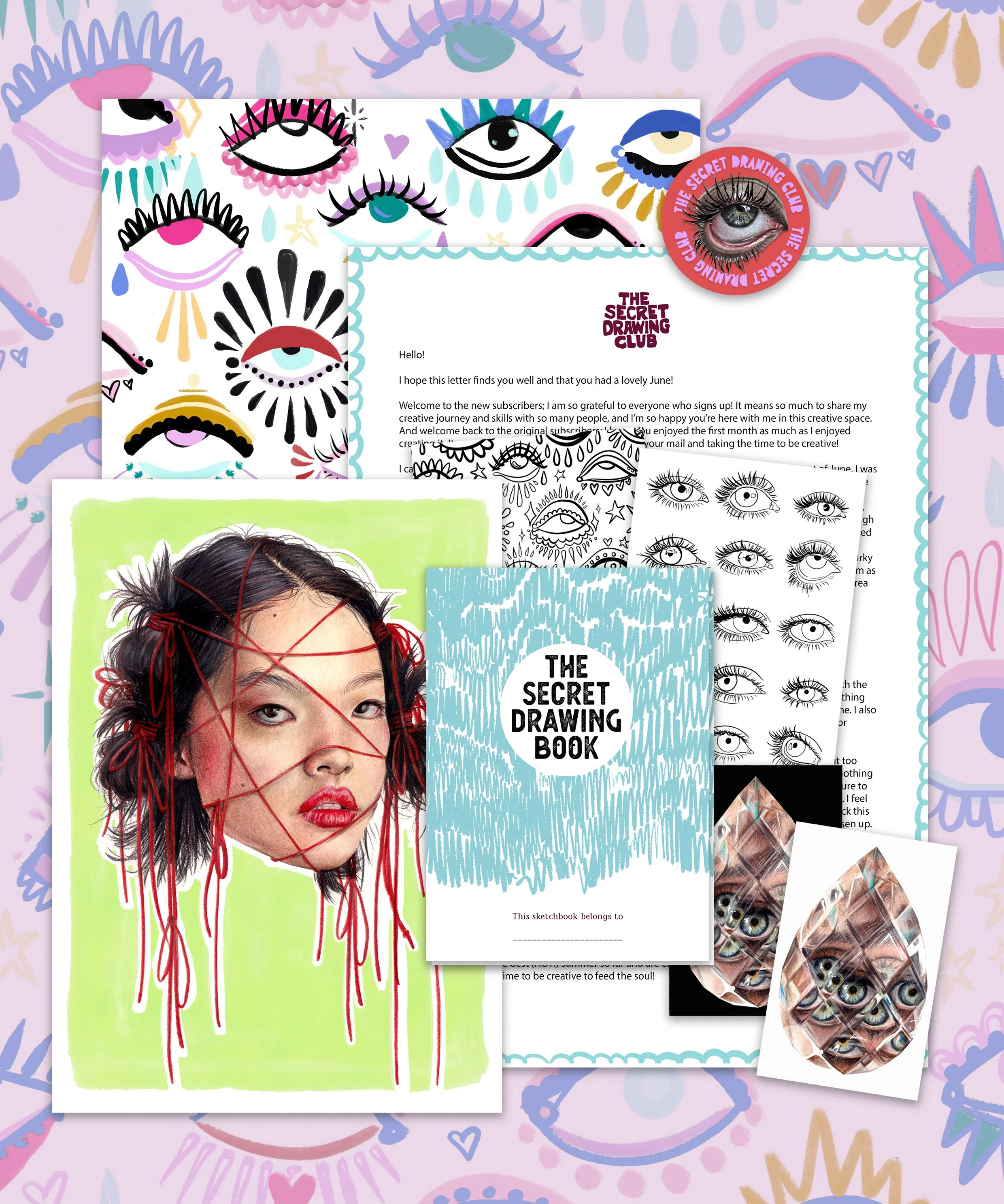 The Secret Drawing Club - MONTH TWO - July 2026 archive