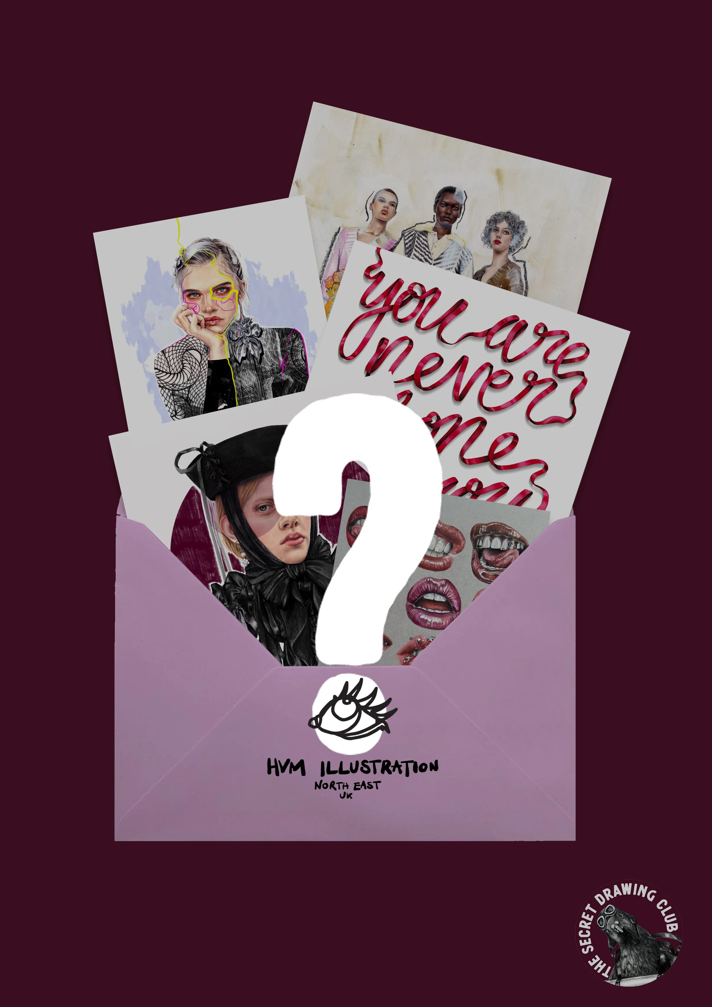 Secret Drawing Mystery Bag