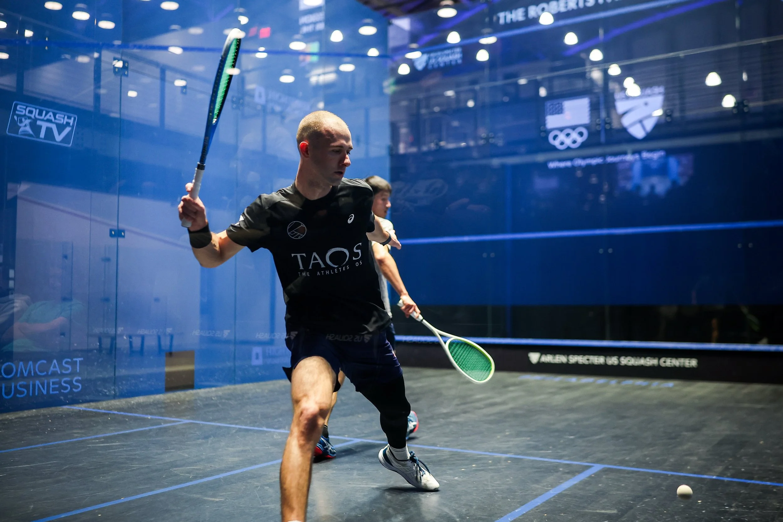 US OPEN 🇺🇸 SUNDAY 4:45pm 🇺🇸
.
Big thank you to @ussquash for the wildcard opportunity. See you Sunday at the @spectercenter