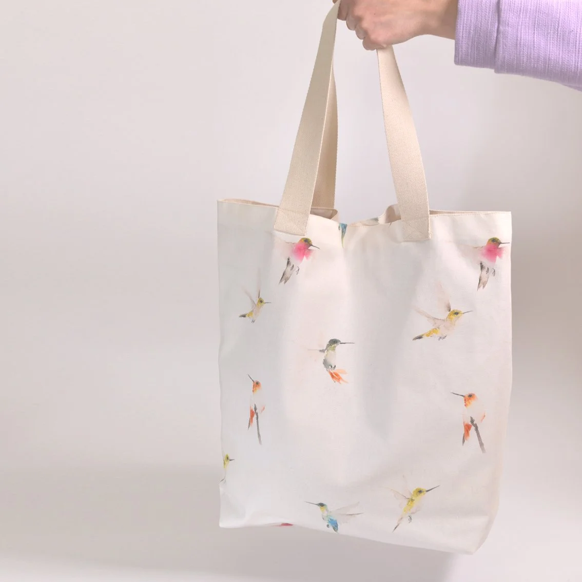 Shopper mit Kolibris