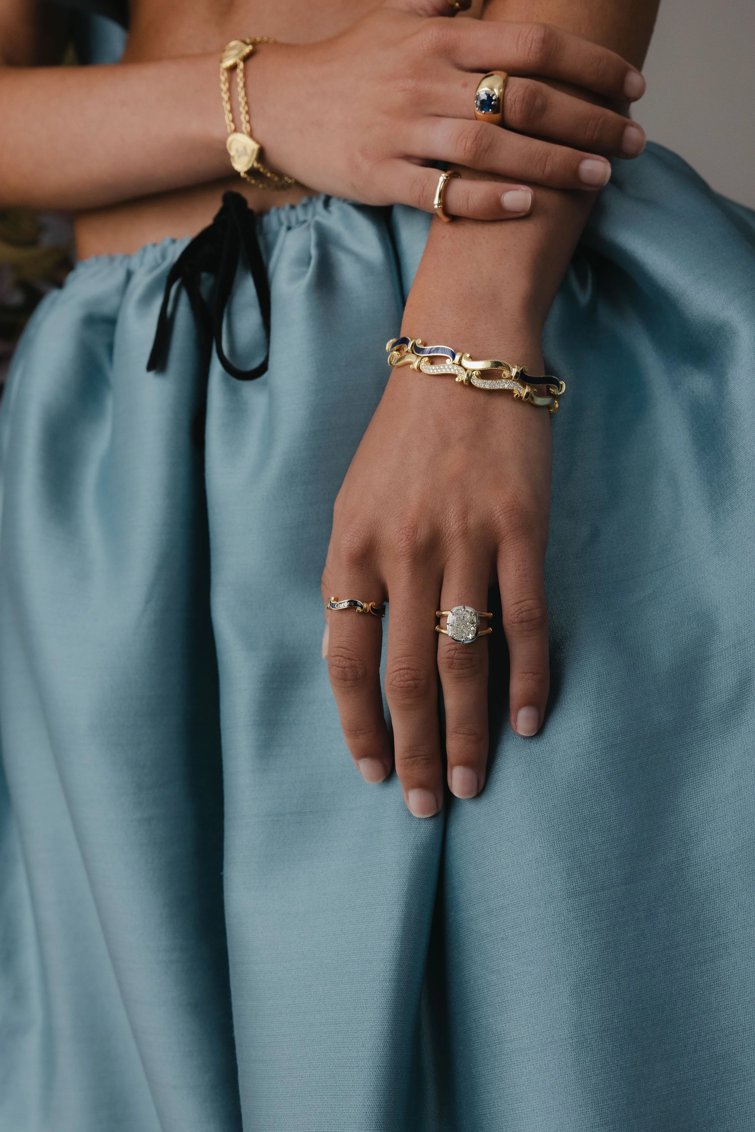 Secret Garden | Enamel Bracelet