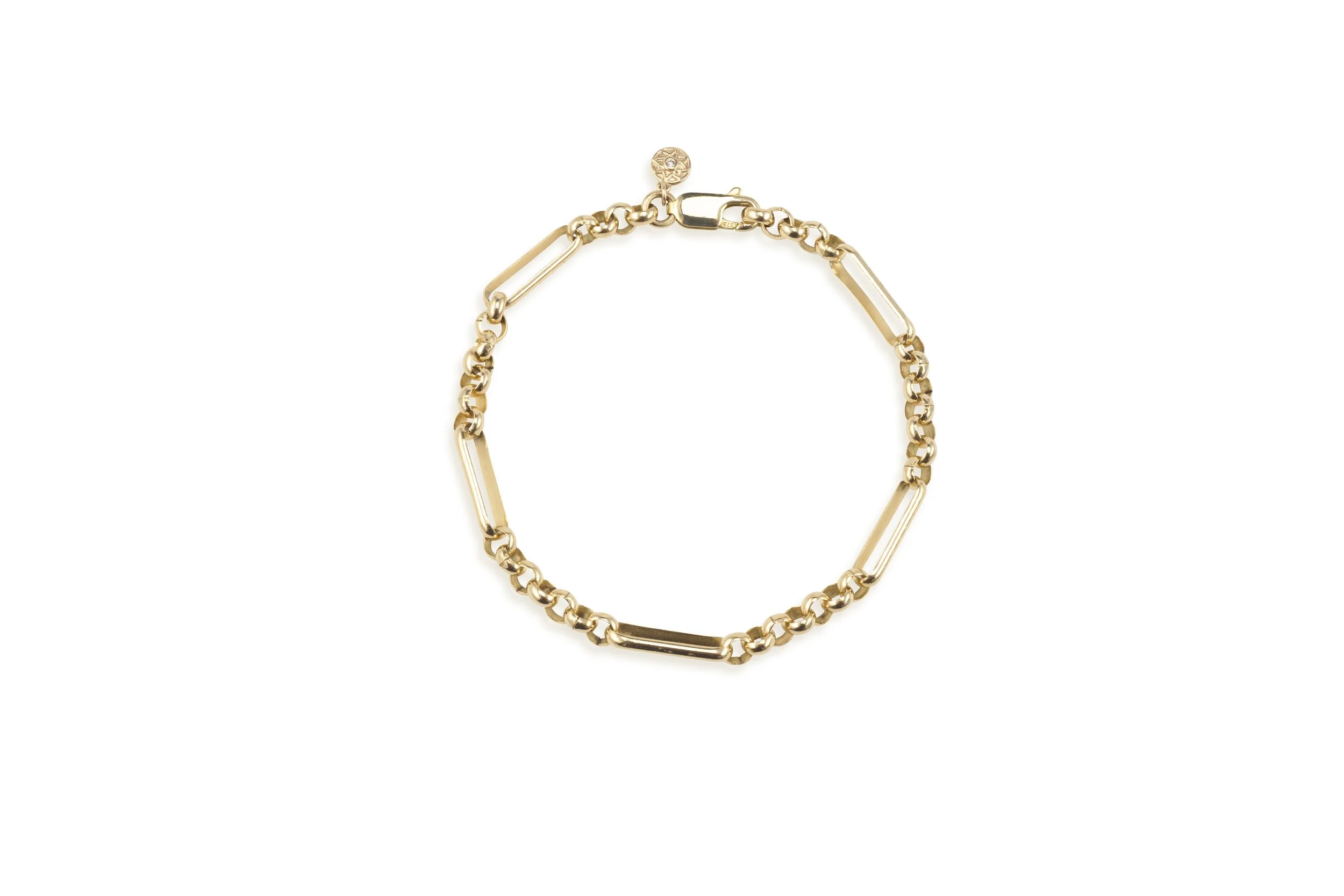 Elongated Belcher Bracelet