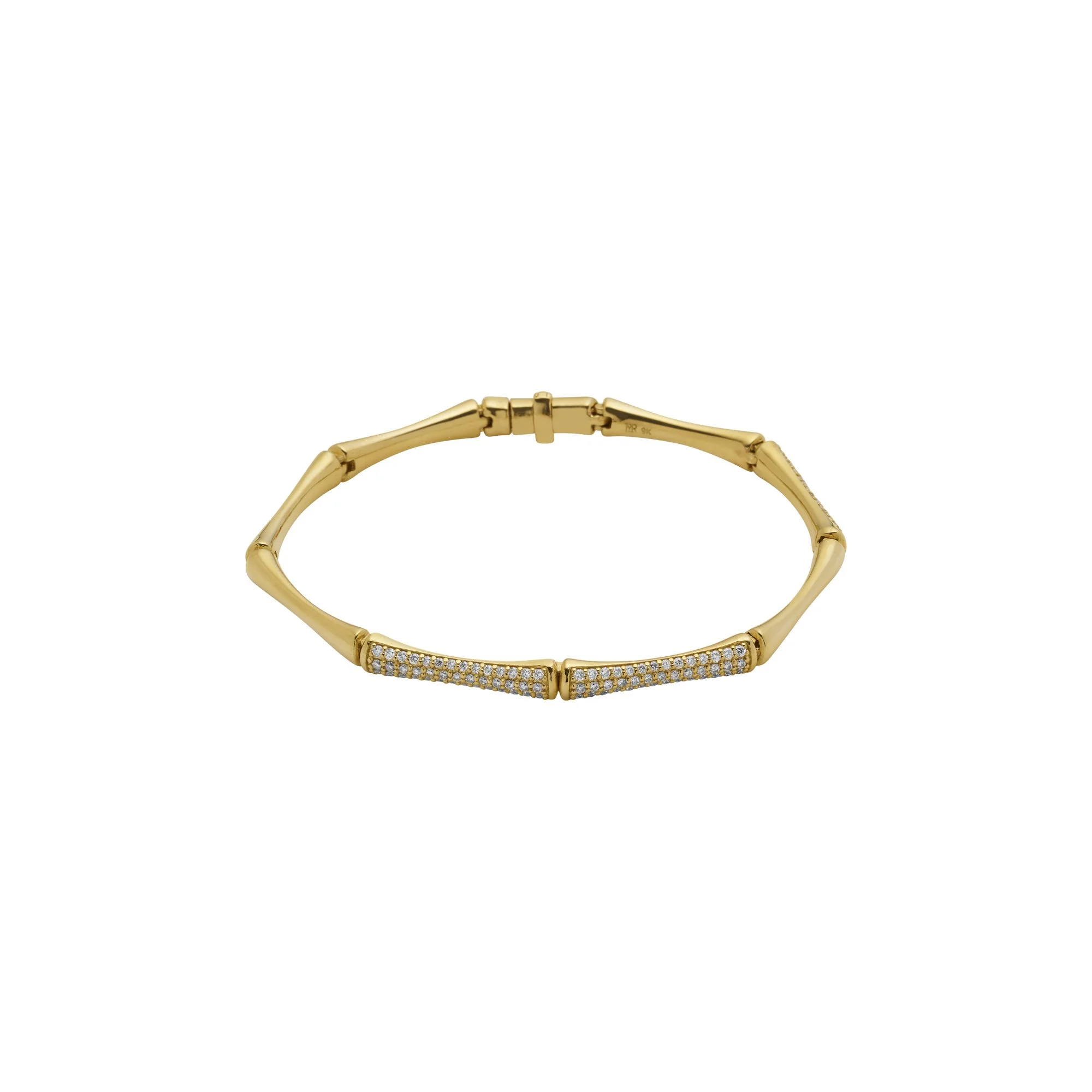 Bamboo Bracelet | Diamond set