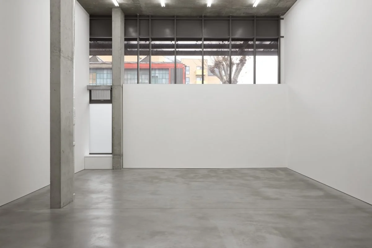 Contemporary concrete photography studio and art gallery located in East London