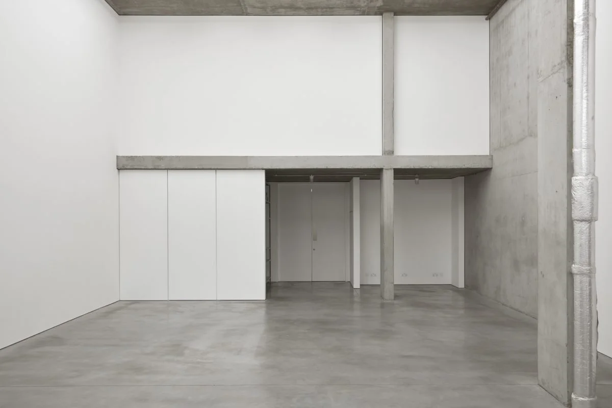 Contemporary concrete photography studio and art gallery located in East London