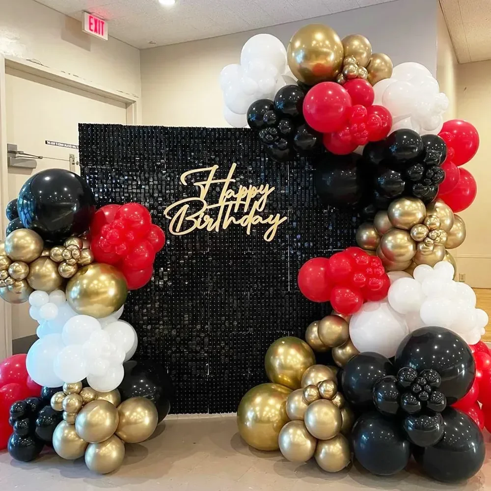 ITEM #722: Balloon Garlands with Shimmer Wall 

Theme? Give us a Call or Fill out our Form. We can customize a Design for you! Send us an Email: info@garnished-events.com. INCLUDE: Item Number and Color Scheme. Budget. Date of Event. City & State.