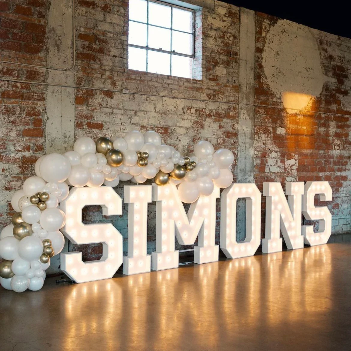 ITEM #727:

Marquee Letters
SHAPE: ORGANIC WITH BACKDROP:
Colors?
Theme?

Give us a Call or Fill out our Form. We can customize a Design for you!

Send us an Email: info@garnished-events.com. INCLUDE: Item Number and Color Scheme. Budget. Date of Eve