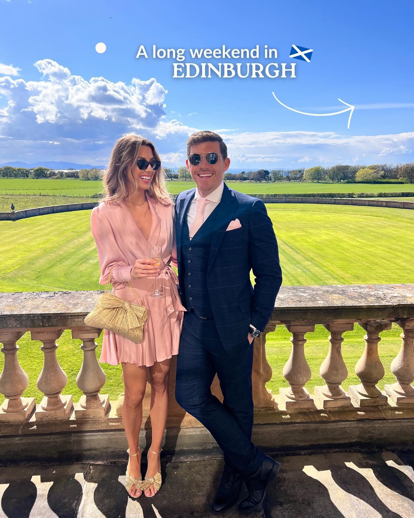 EDINBURGH I &lt;3 YOU!!!! Trip details below&nbsp;🏴󠁧󠁢󠁳󠁣󠁴󠁿💙👇🏼

I visited Edinburgh for the first time this past weekend and honestly&hellip; I LOVED IT SO MUCH! We primarily went as we kindly got invited to a wedding but we made a long weeke