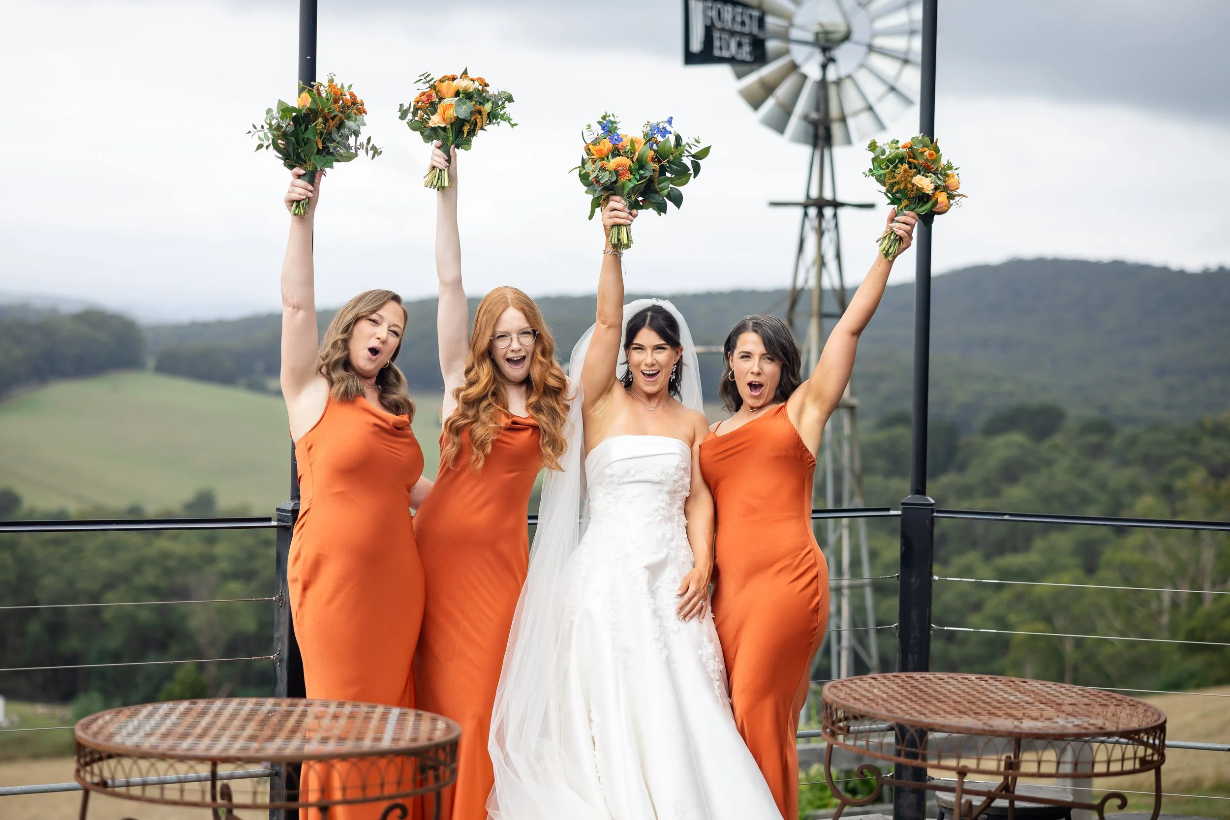 Brides Maid Forest Edge