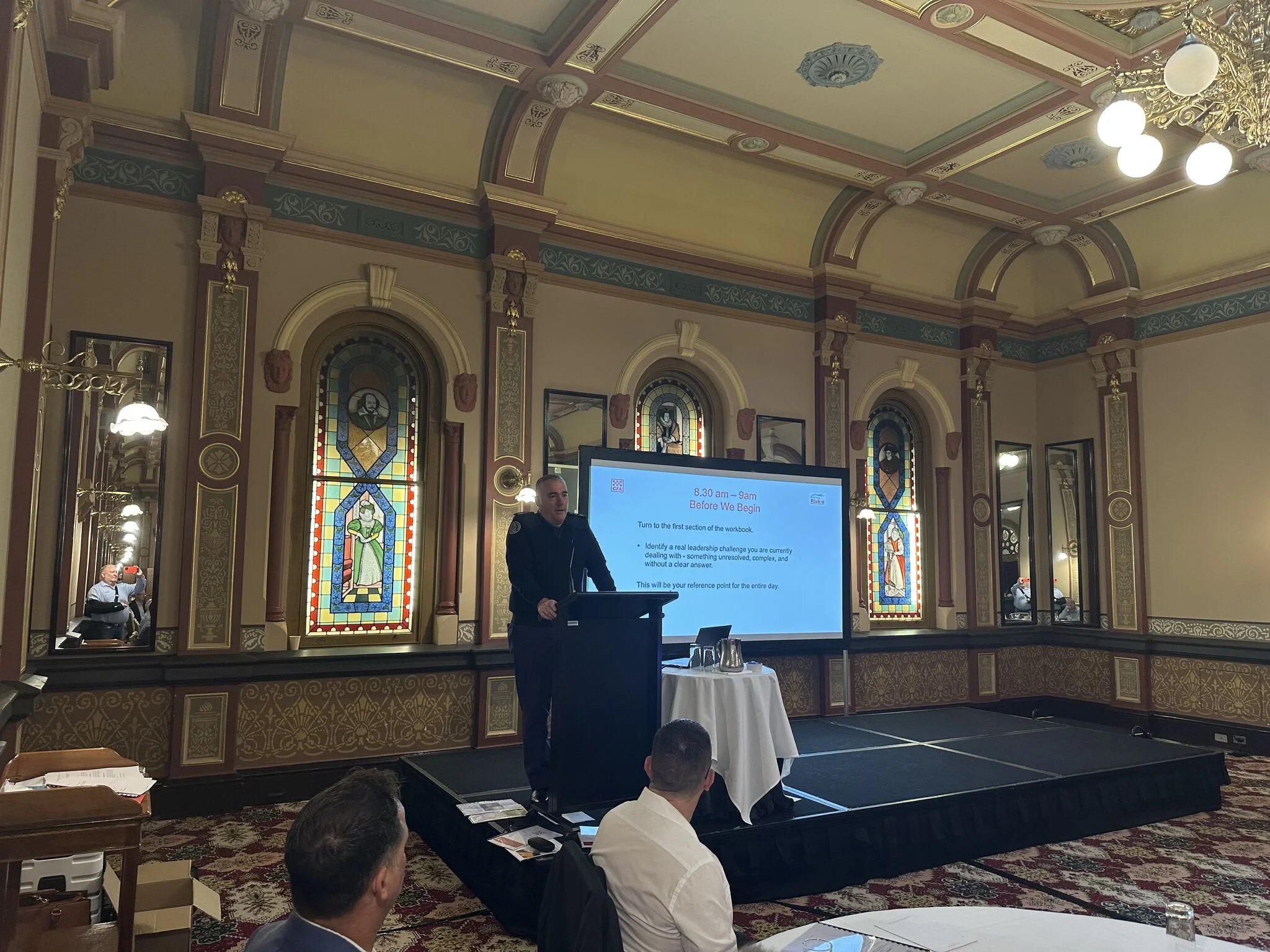Leading at the Edge of Complexity Forum with CFA Victoria