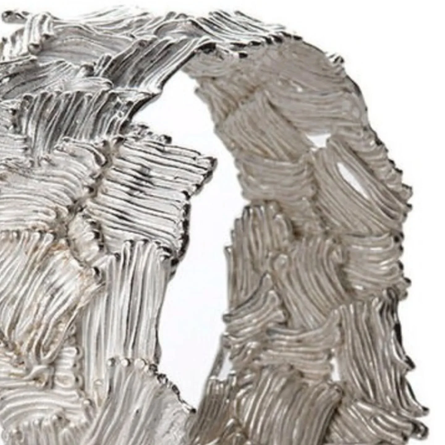 Details ...Silver bracelet from the collection Patched 

*
For inquiries and further details, DM or click the link in bio. Or come to find our jewellery @whatifberlin. Tue-Fri 15:30 - 19:00 Sat 11:00 - 19:30 Pappelallee 12, 10437 Berlin
*
#francesca.