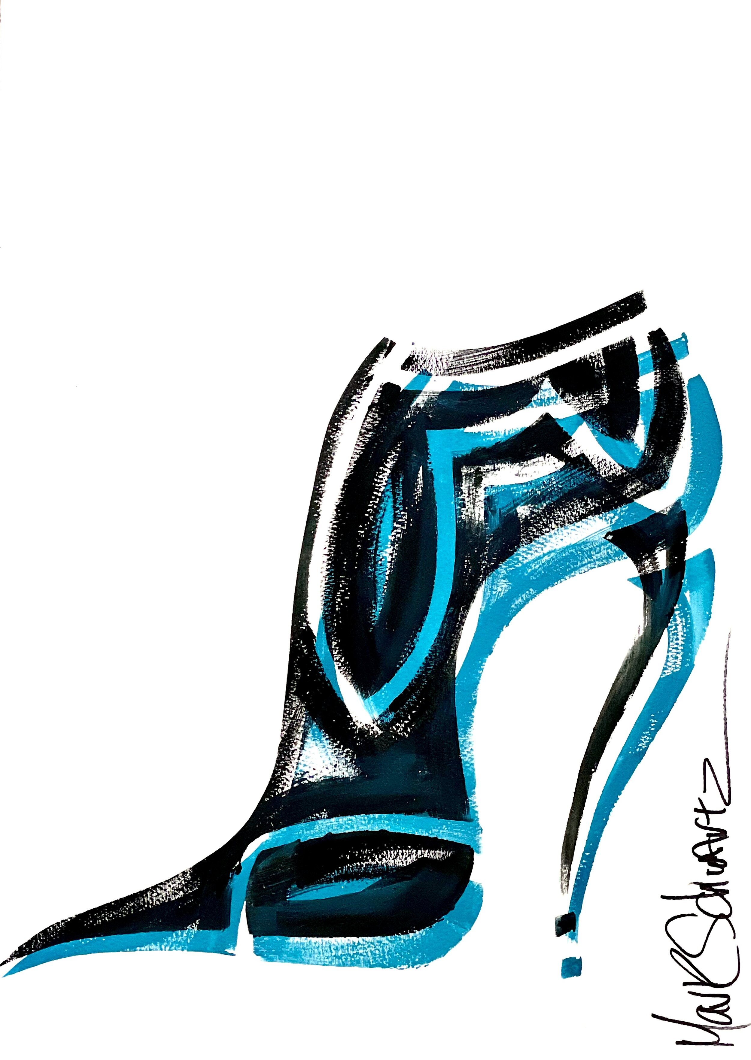 High Heels Drawing - How To Draw High Heels Step By Step