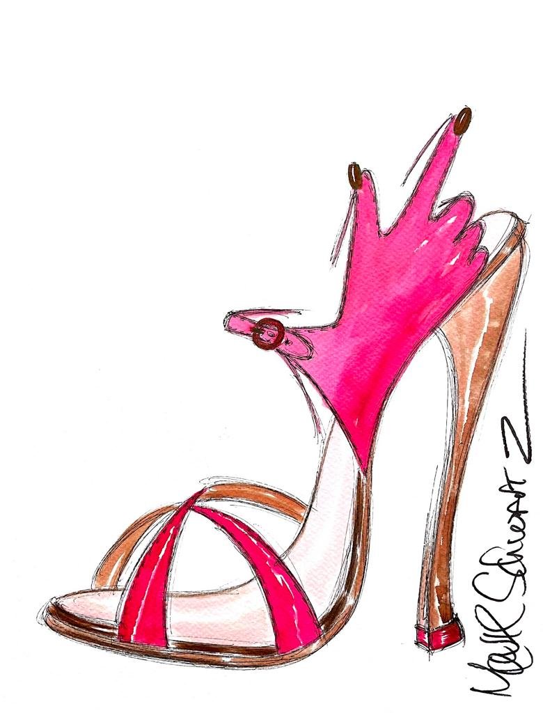 High Heeled Art: Capturing the Beauty of Women’s Shoes in Sketches ...