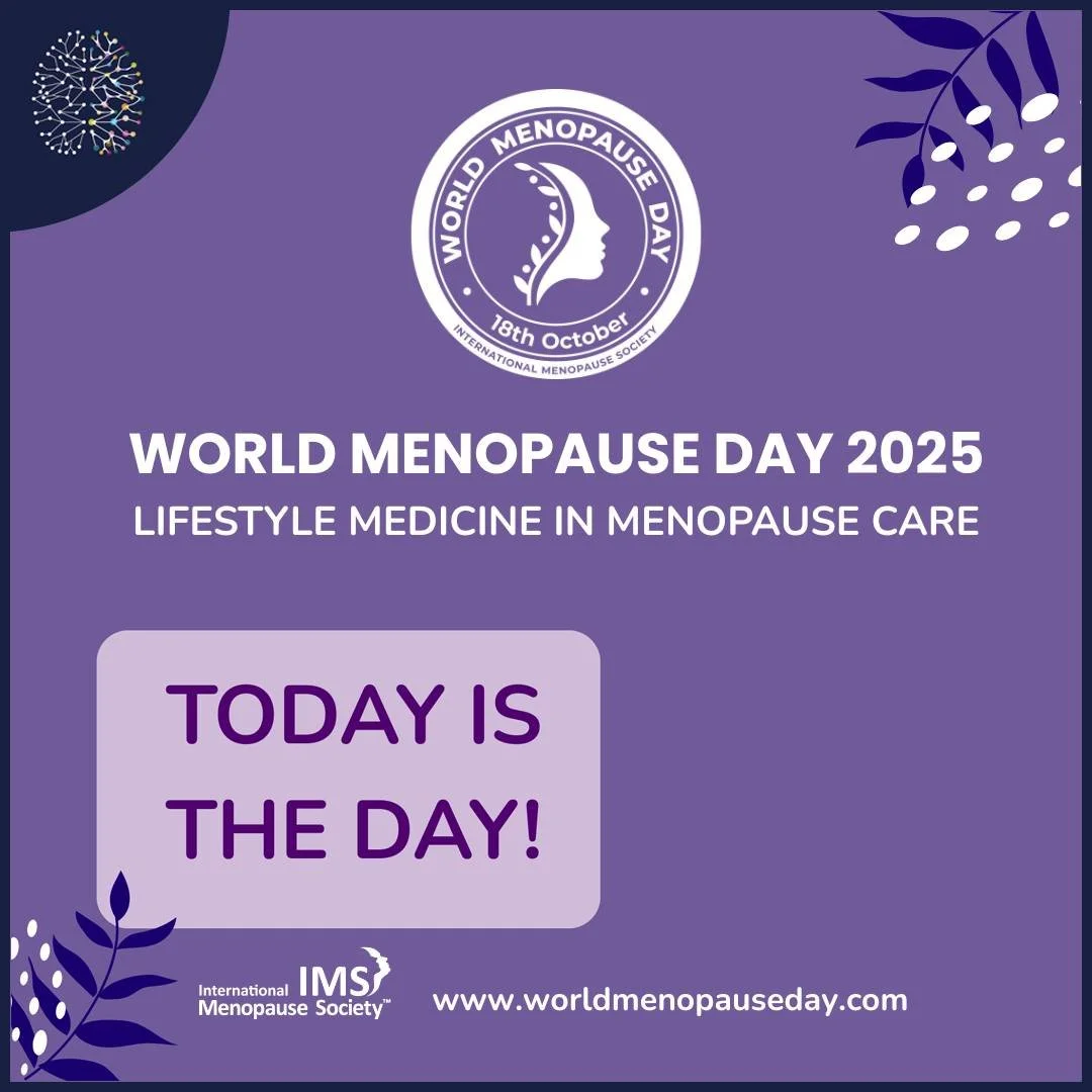 World Menopause Day is held every year on 18 October. The theme for 2025 is: The Role of Lifestyle Medicine in Menopausal Health.

Menopause marks a significant physiological transition with far-reaching implications for women&rsquo;s long-term healt