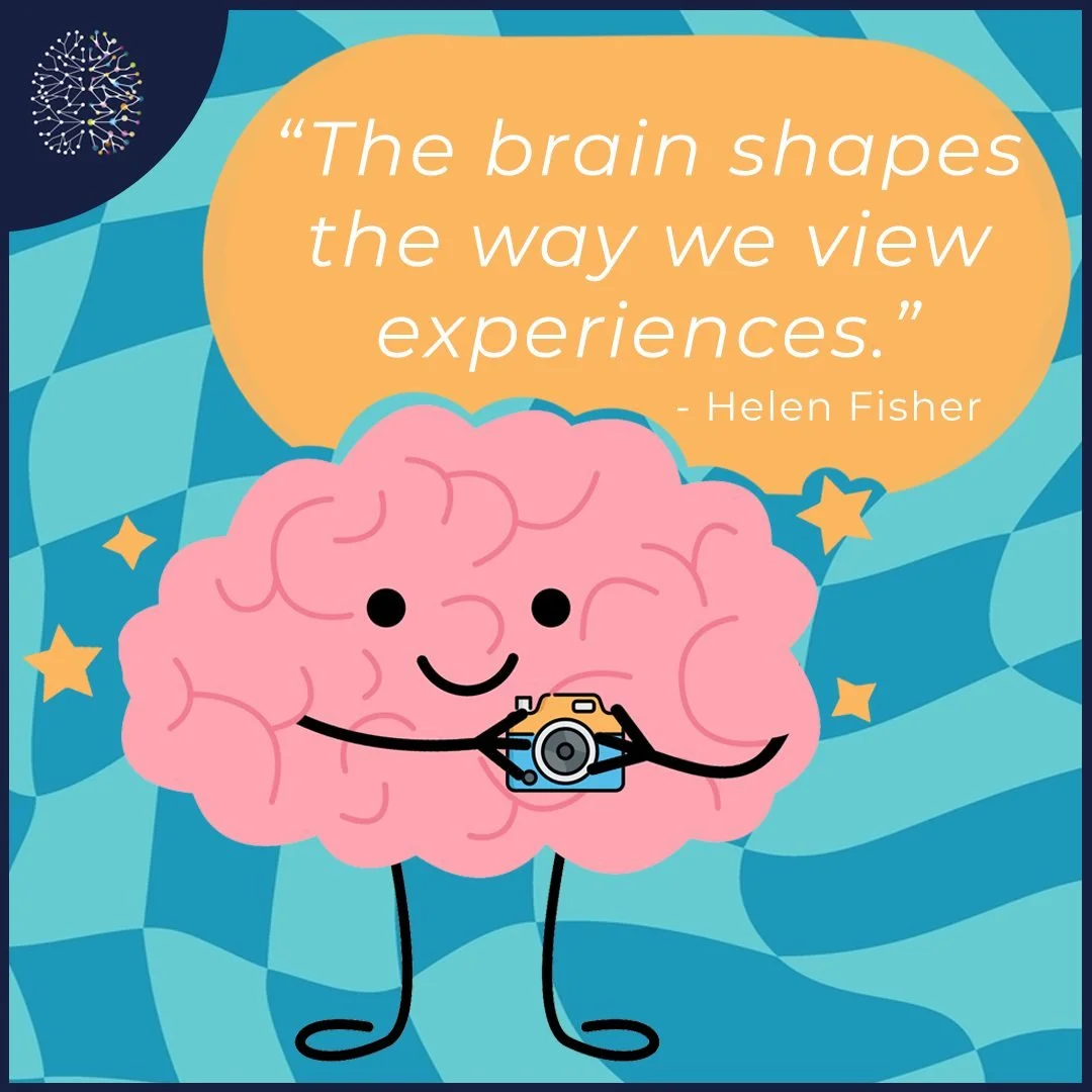 "Experiences shape the brain, but the brain shapes the way we view experiences, too. " Helen Fisher

❓ Are you interested to discover how your brain works? 
❓ Are you looking for help with ADHD &amp; Learning Difficulties, Anxiety or Autism