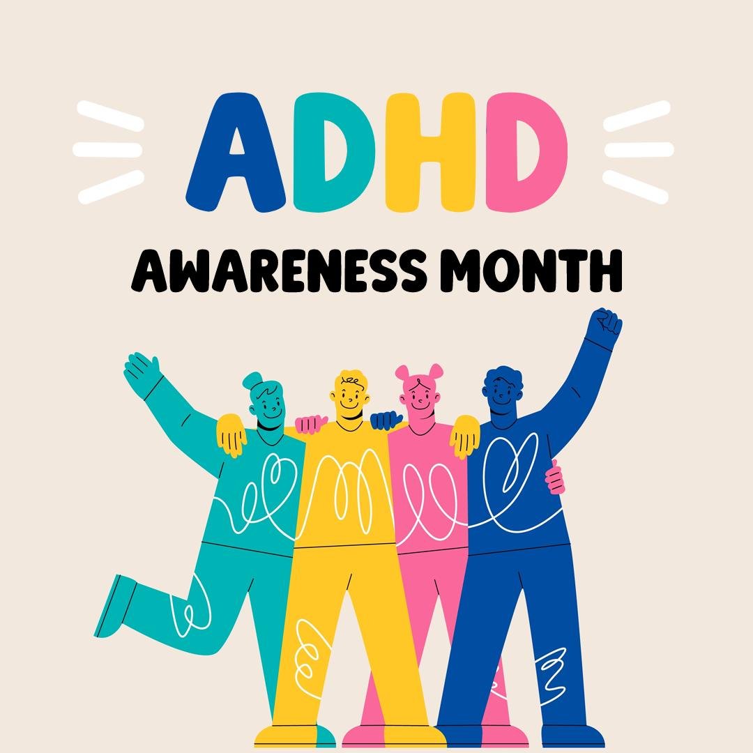 ADHD Awareness Month, held every October, is dedicated to raising awareness about Attention Deficit Hyperactivity Disorder (ADHD).

🧠 It is not clear yet exactly what causes ADHD but research indicates that there are differences with the function of
