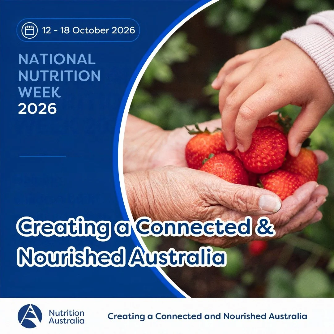 Every October we celebrate National Nutrition Week, a national campaign to promote promote healthy eating, improve food literacy, and highlight the social, cultural, and physical benefits of good nutrition.

The food that we eat has a direct impact o