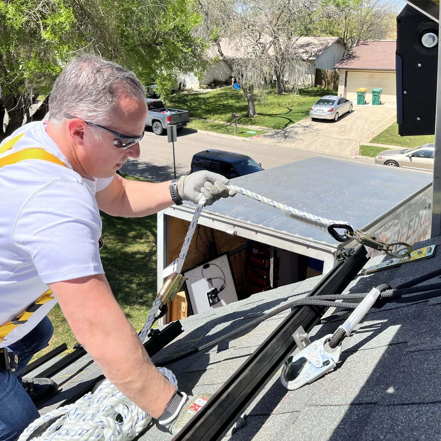 Hydroshield Fall Protection 50 Foot Vertical Lifeline Assembly