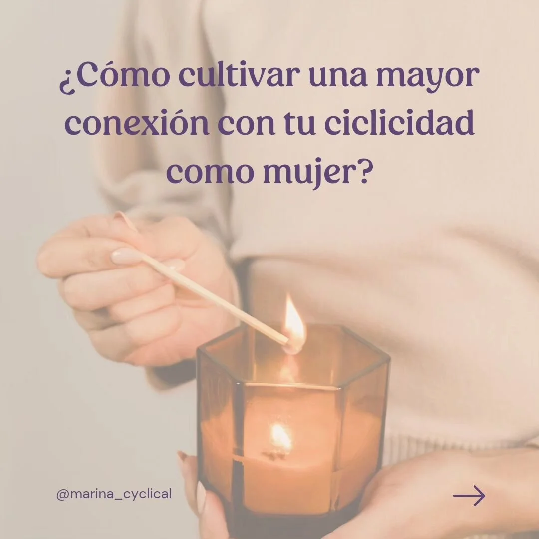 &iquest;C&oacute;mo cultivar una mayor conexi&oacute;n con nuestra ciclicidad como mujer?💫

Comprender las diferentes fases es la primera parada, ya que nos ofrece un conocimiento mucho m&aacute;s profundo y nos ayuda a adaptarnos mejor a esos cambi