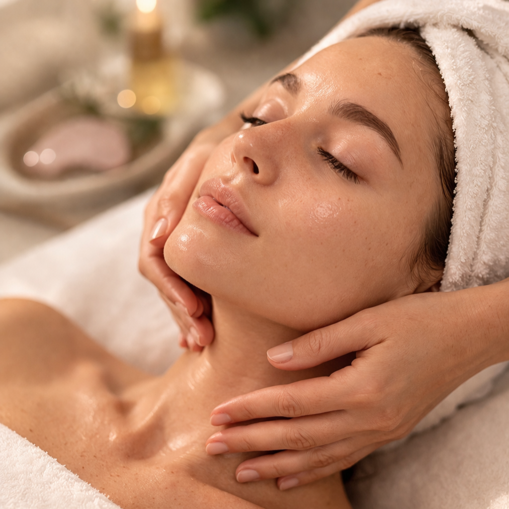 THE MOST EFFECTIVE FACIAL FOR A PUFFY, BLOATED FACE