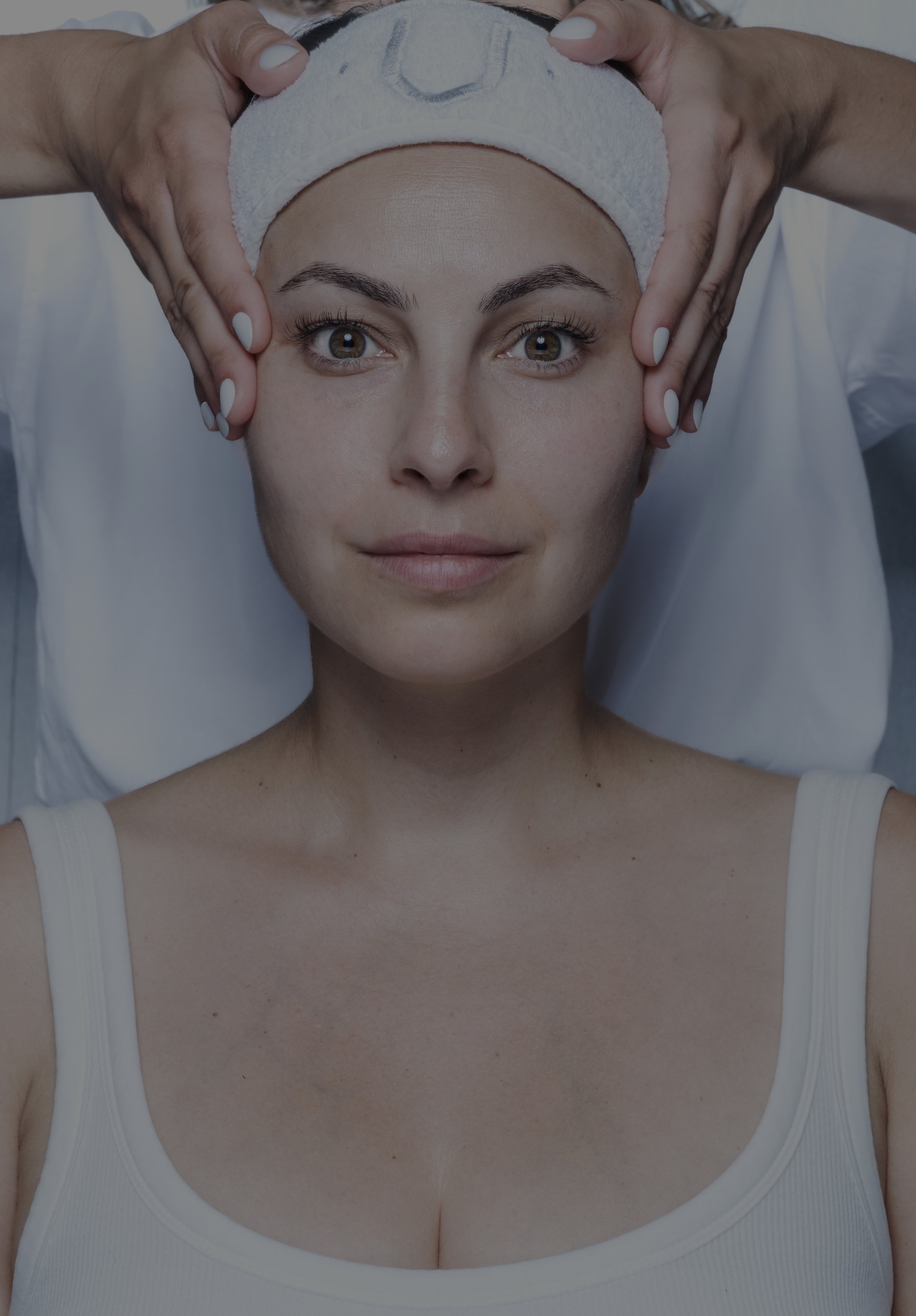 Buccal facial massage for TMJ and jaw tension relief in London Chelsea improving facial relaxation and contour